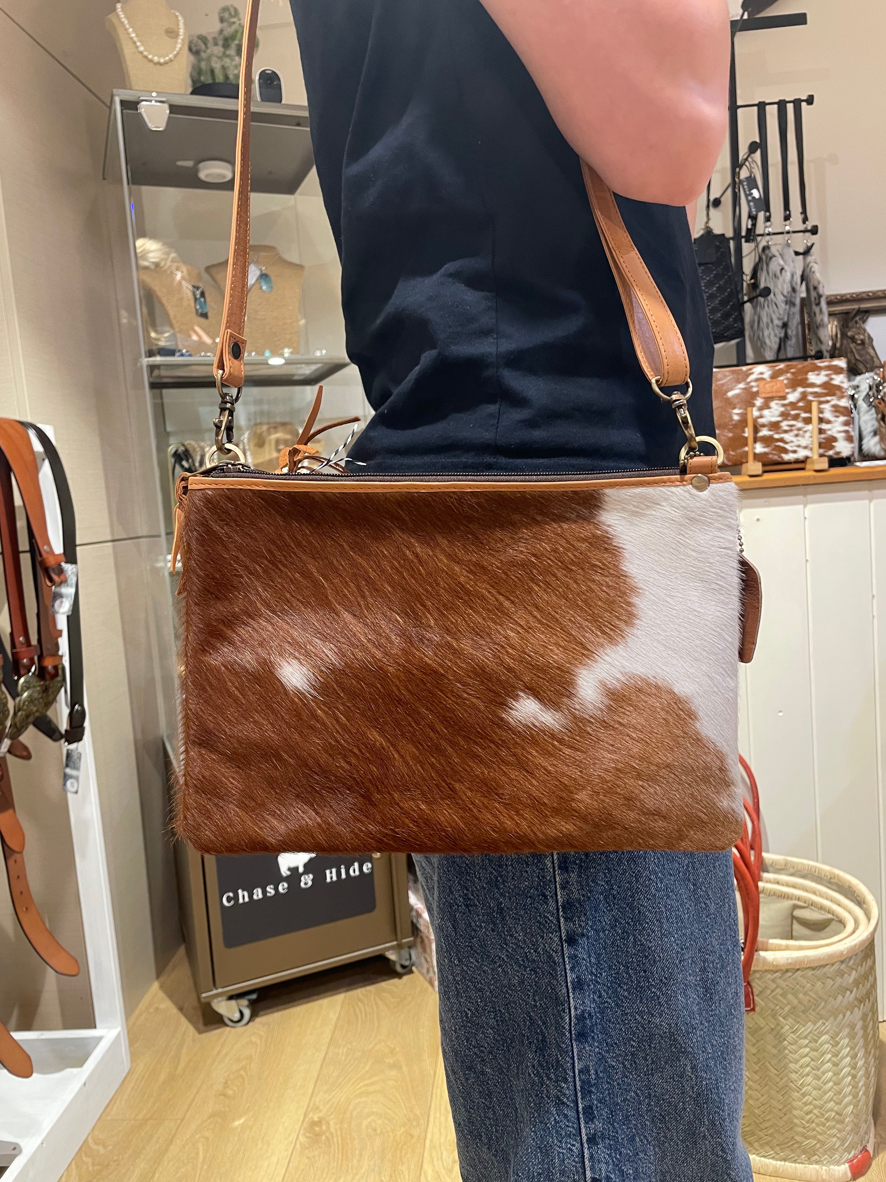 Bella Handbag Hide and Leather
