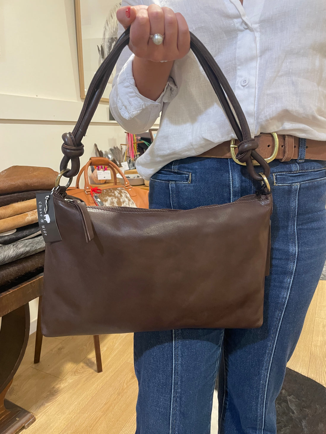 Knotted Shoulder Bag