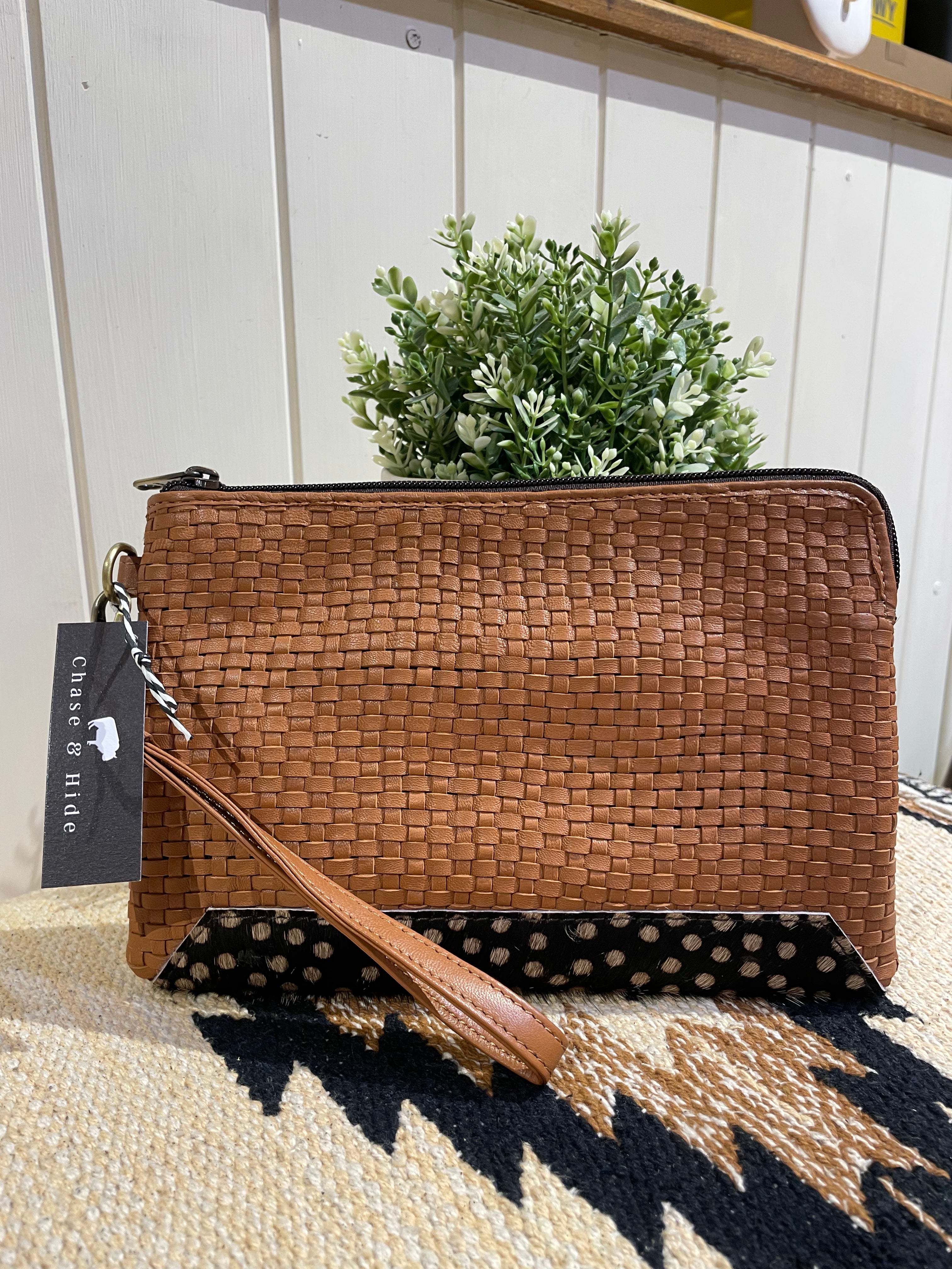 Detroit Cowhide Clutch