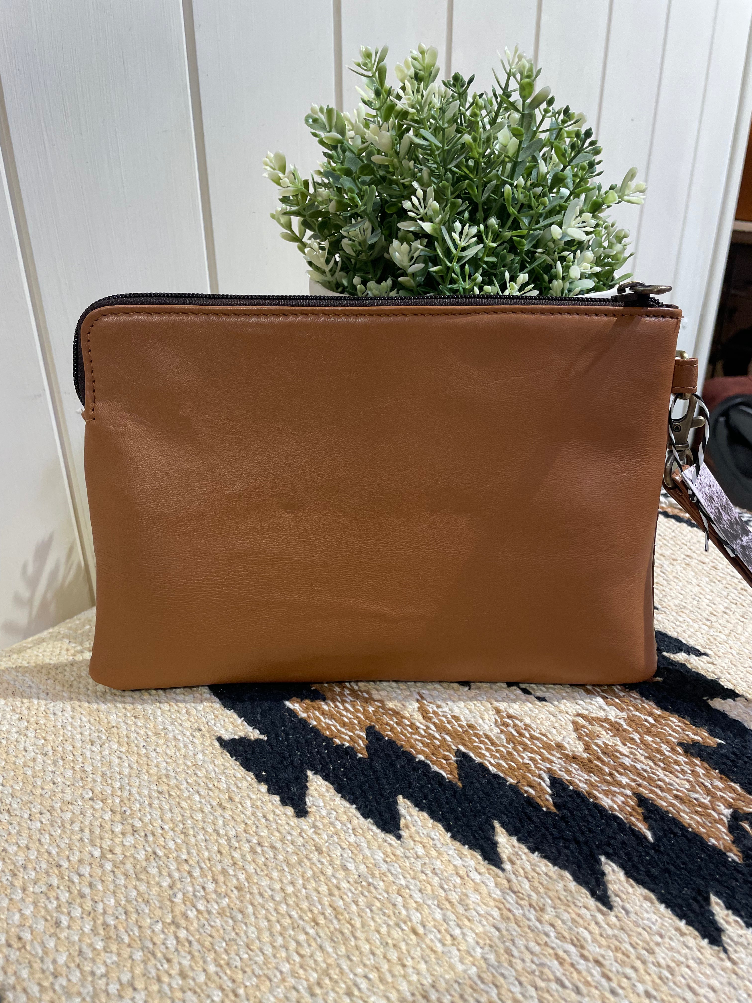 Detroit Cowhide Clutch