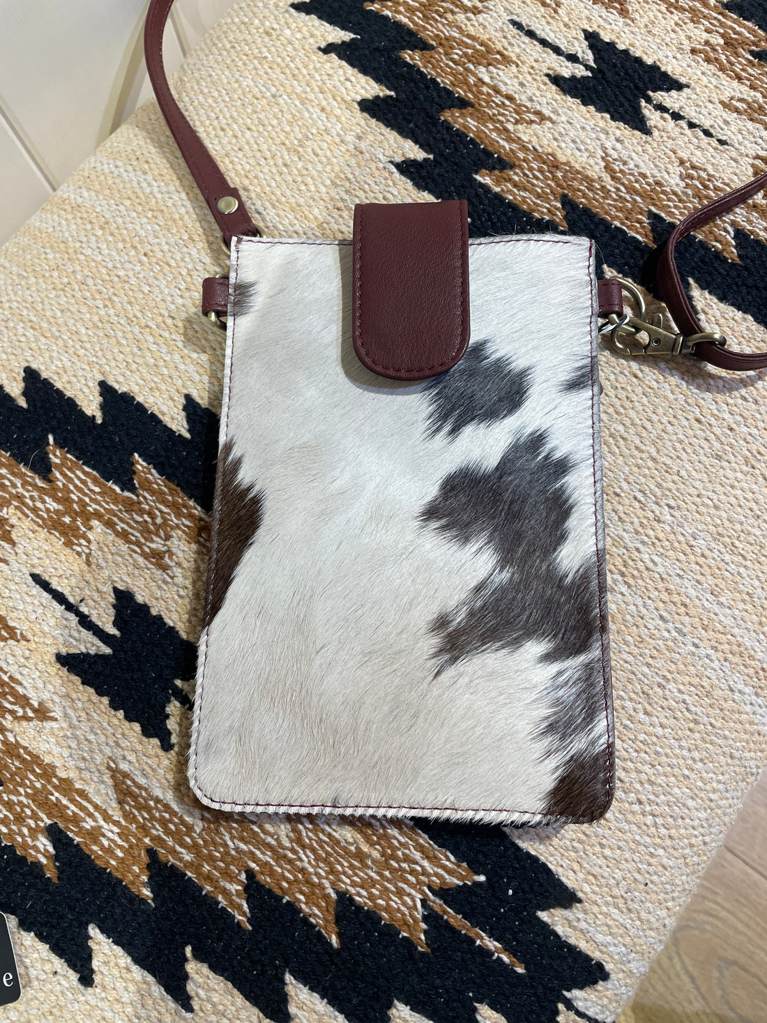 Mobile Phone Cowhide Bag