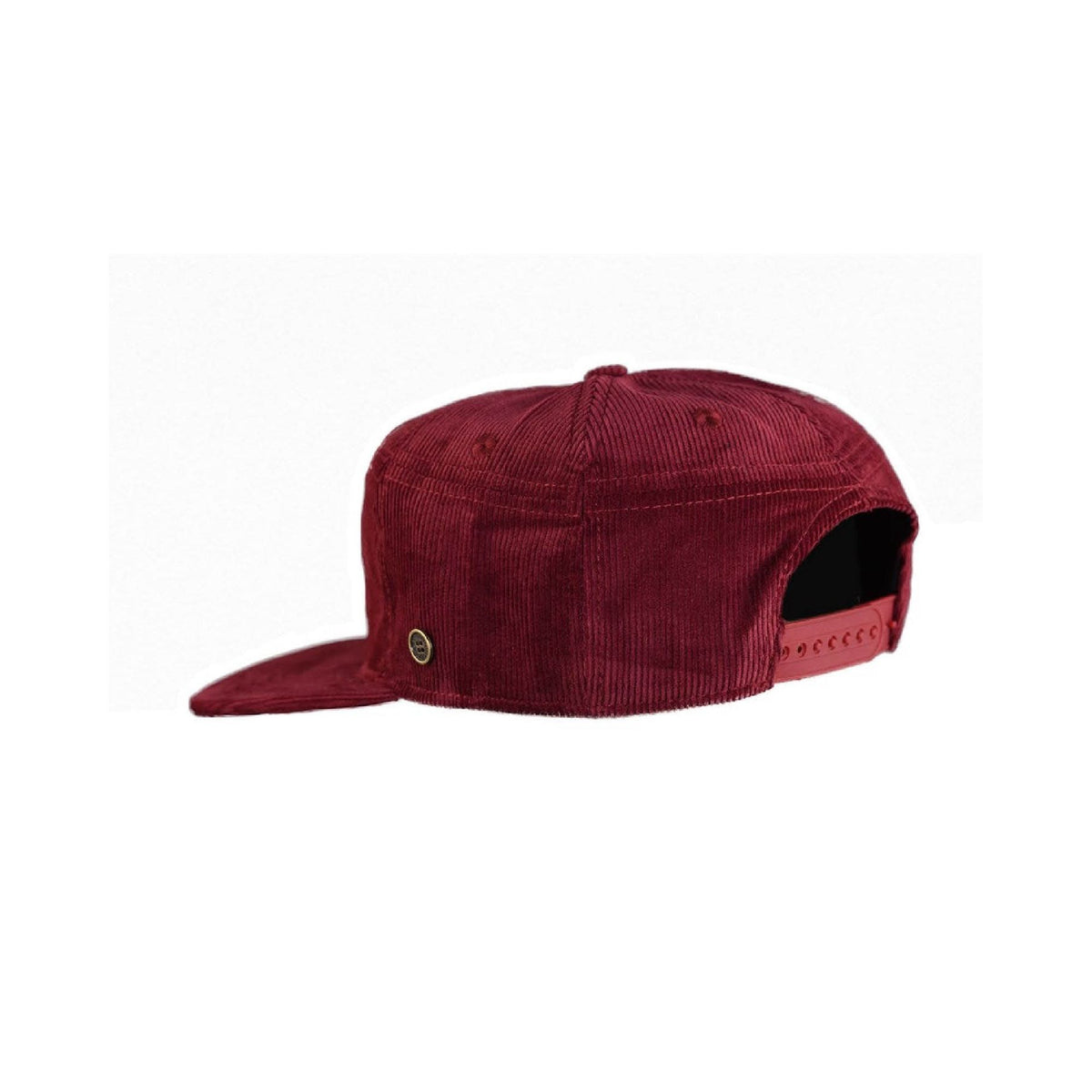 Kids Corduroy Stash Cap in Wine Dingo