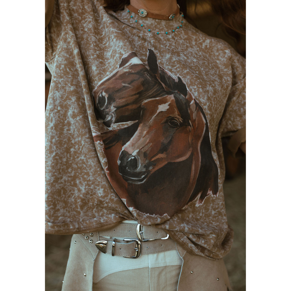 FAR MER Arabian Tee Caramel