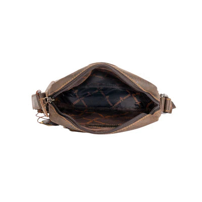 Leather Crossbody/Shoulder Bag - UNISEX 191049