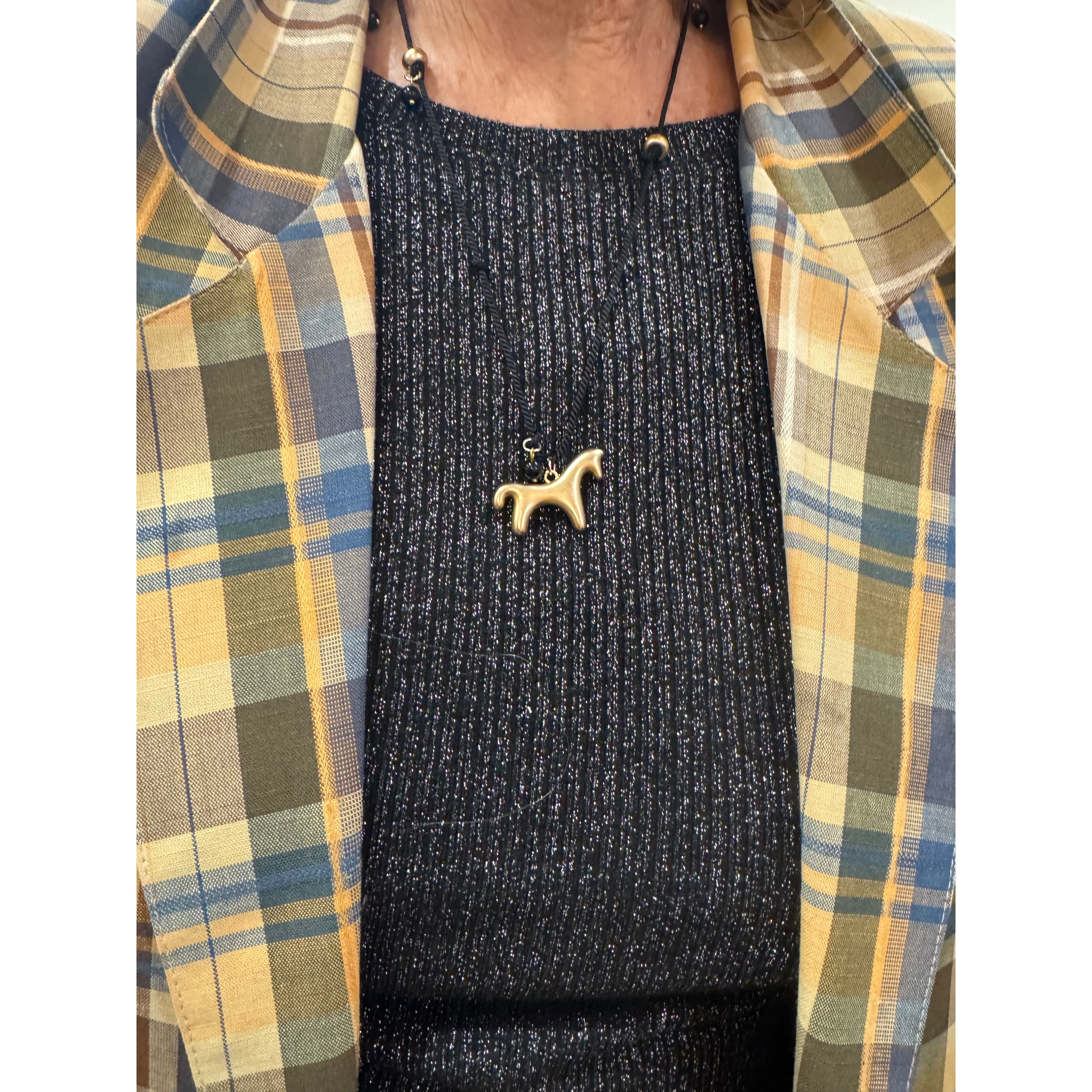 Horse Charm Necklace