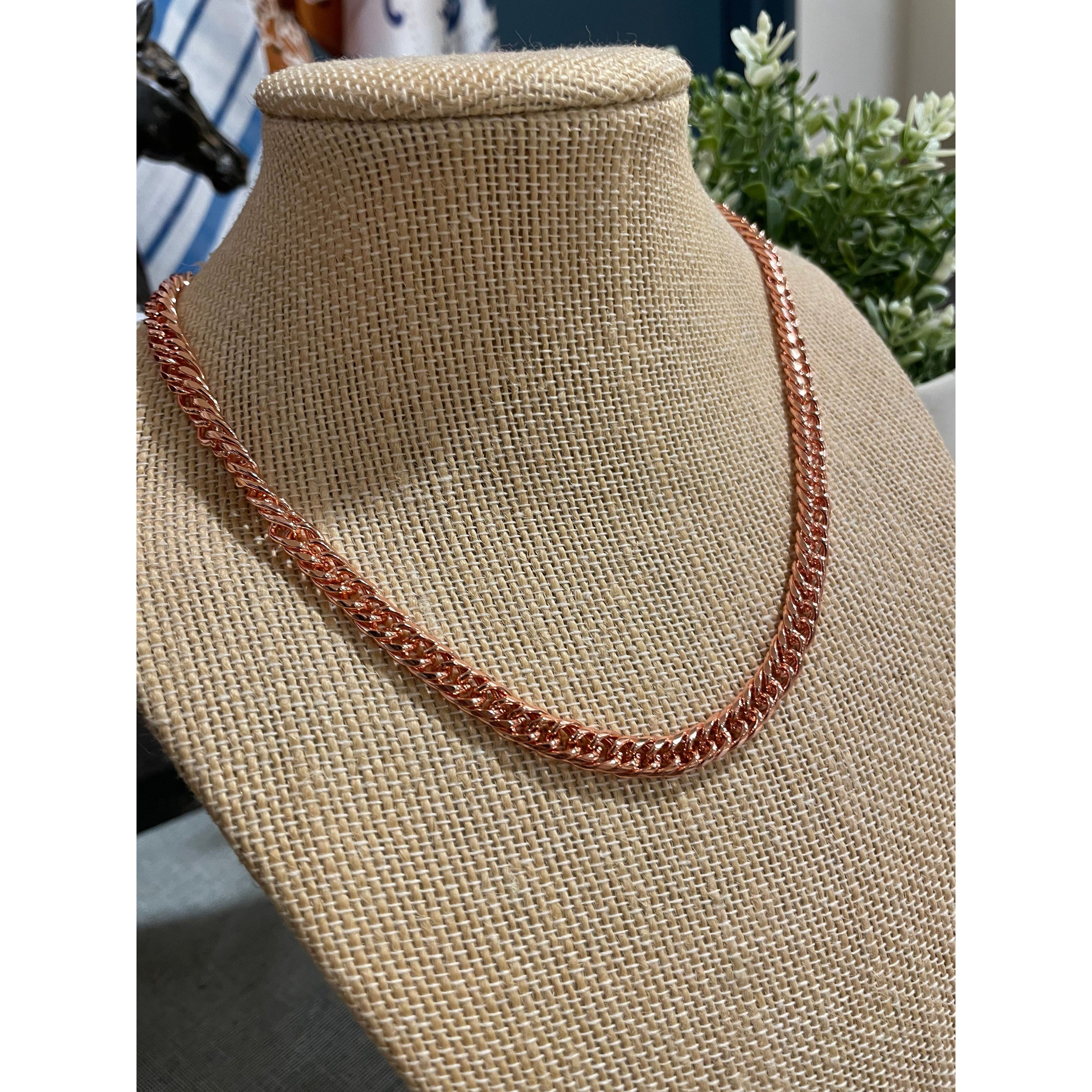Copper Link Necklace