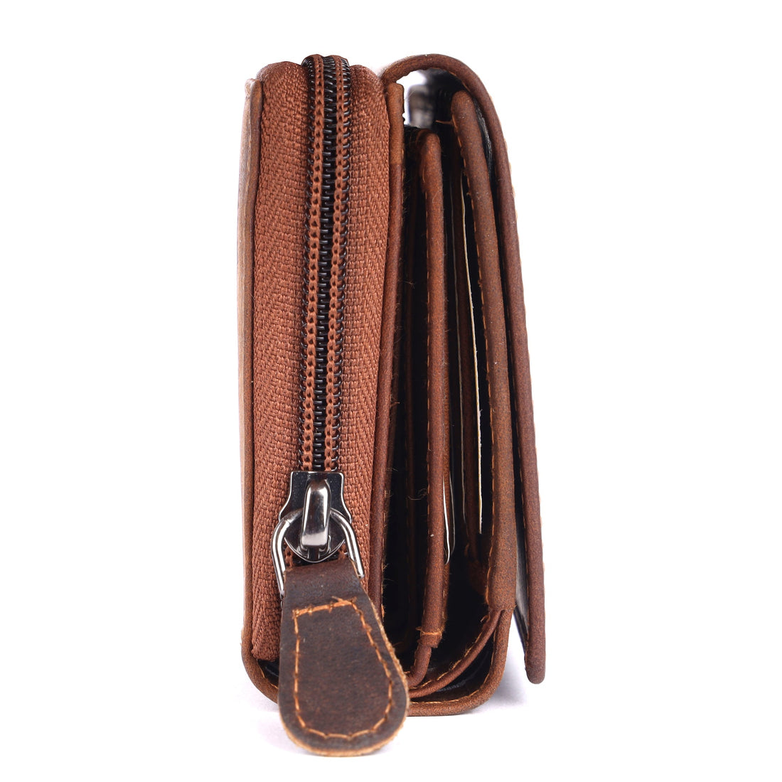 Leather Zip Around Organiser Wallet