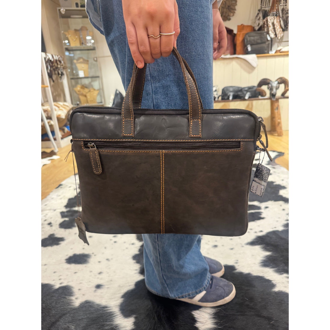 Leather Laptop Bag LP05