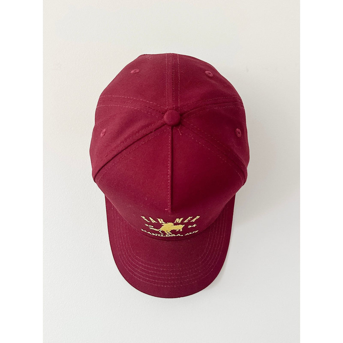 FAR MER Branded Cap - Maroon