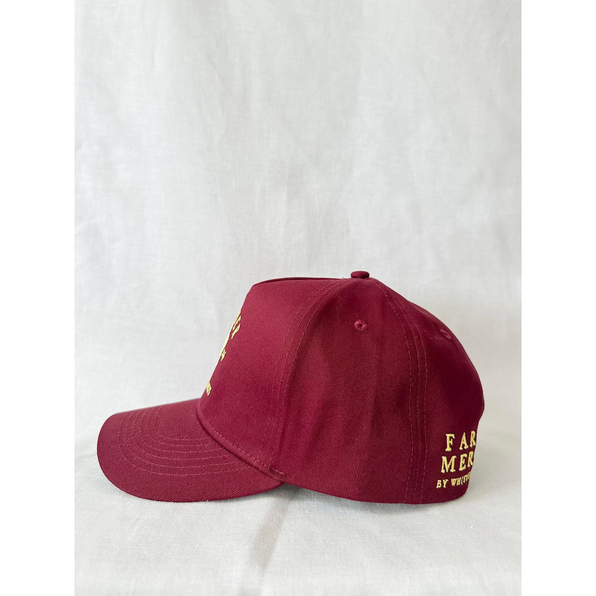 FAR MER Branded Cap - Maroon