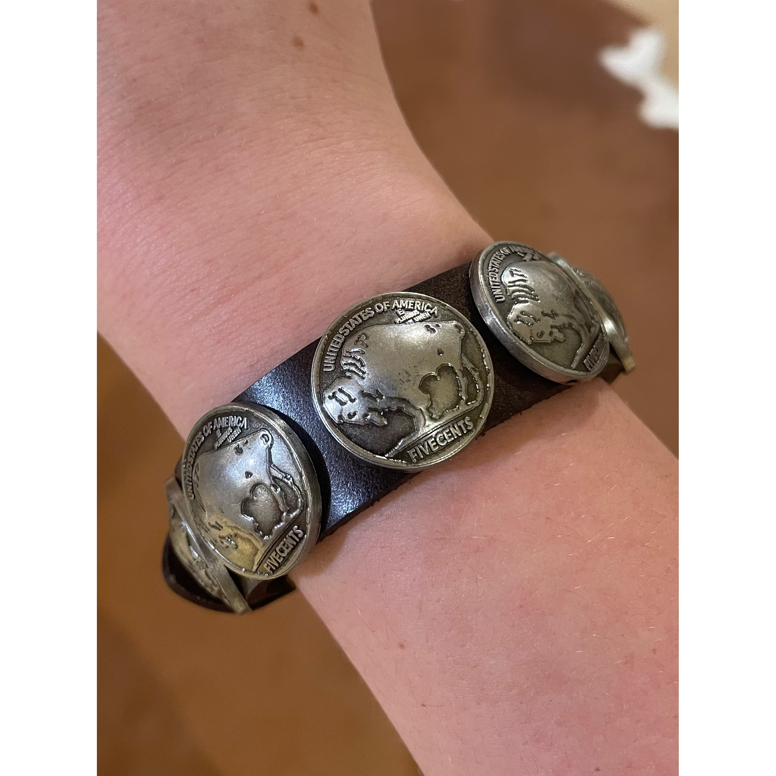 Leather cuff