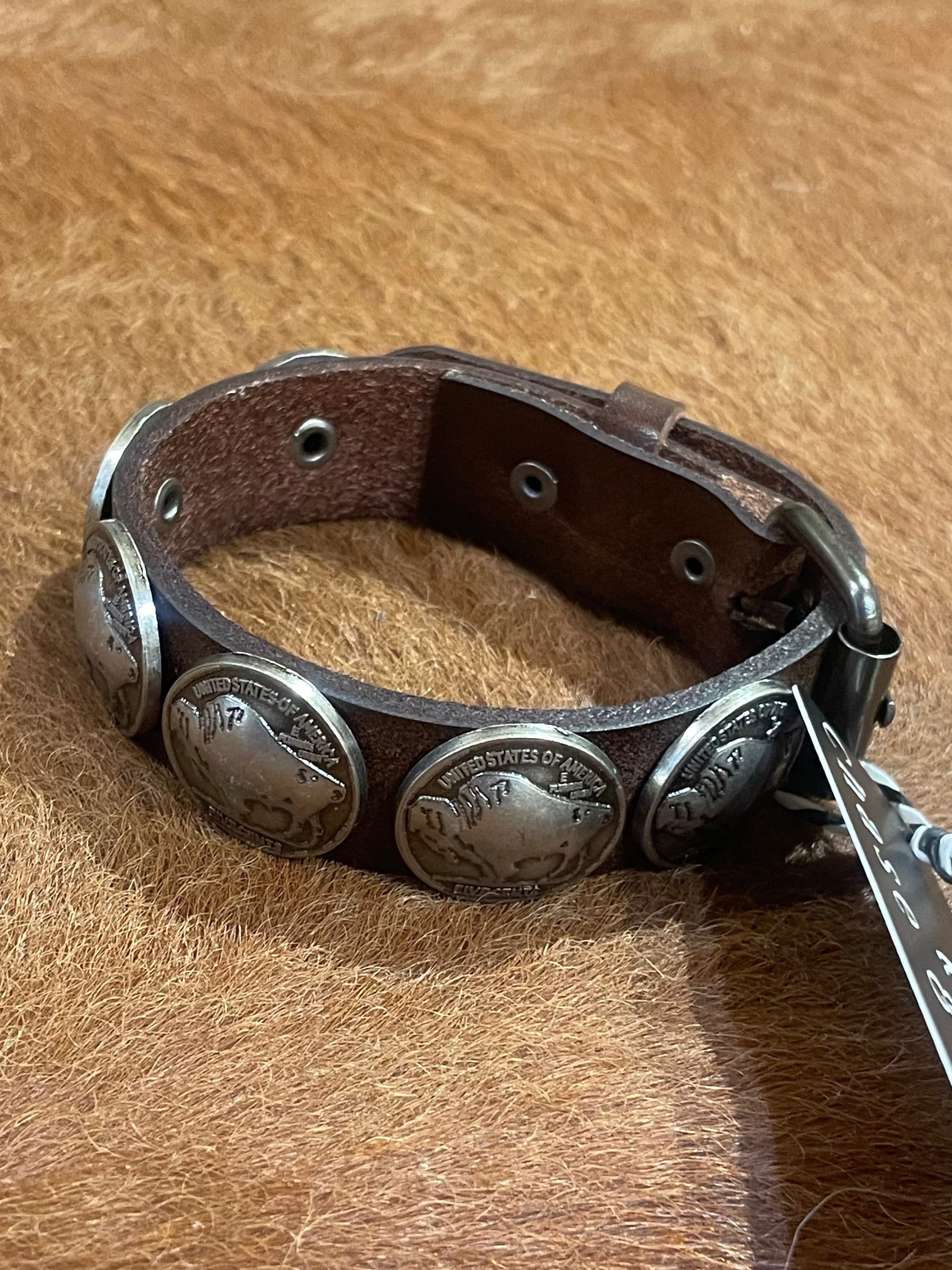 Leather cuff