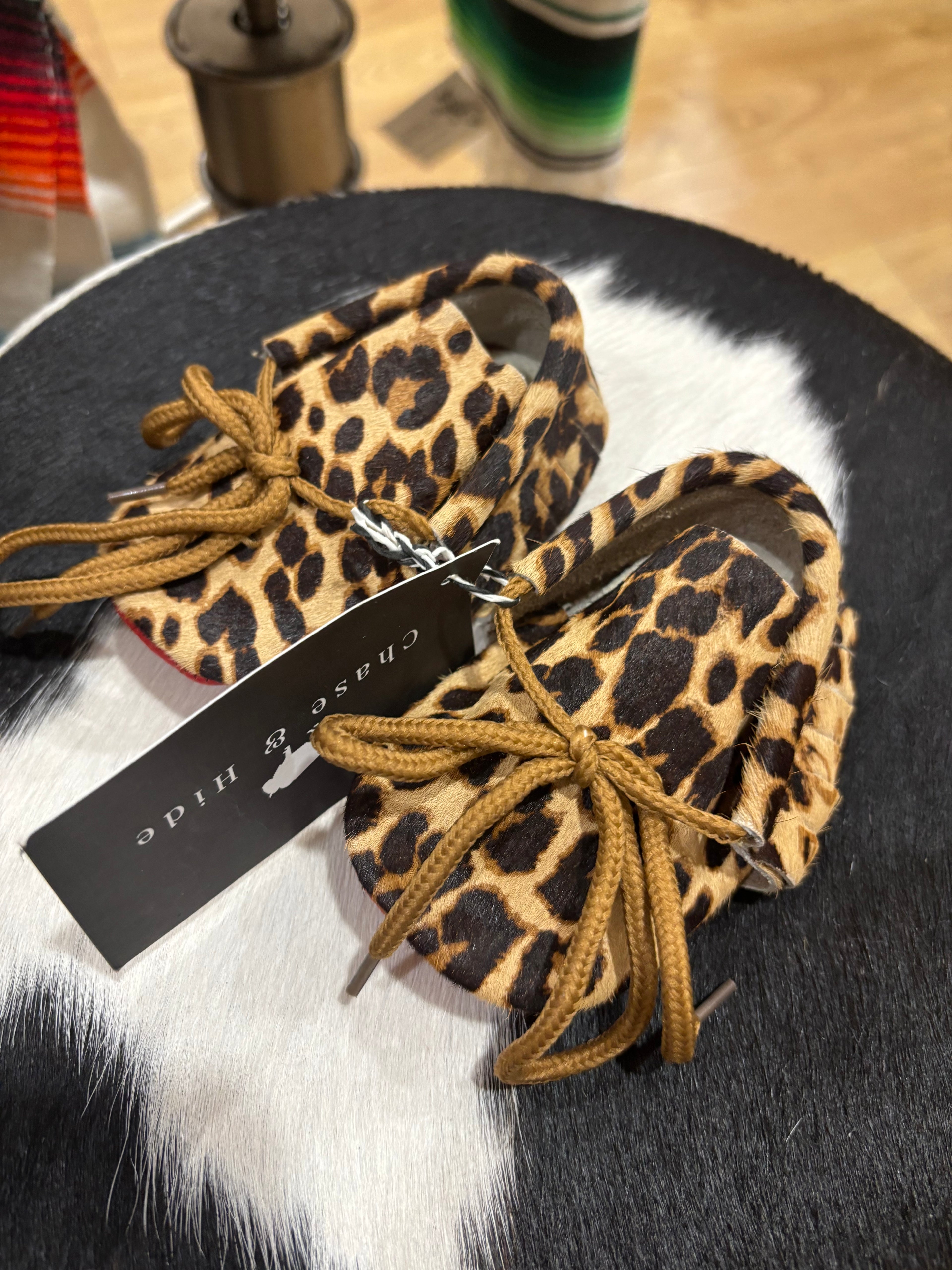 Leather Baby Booties