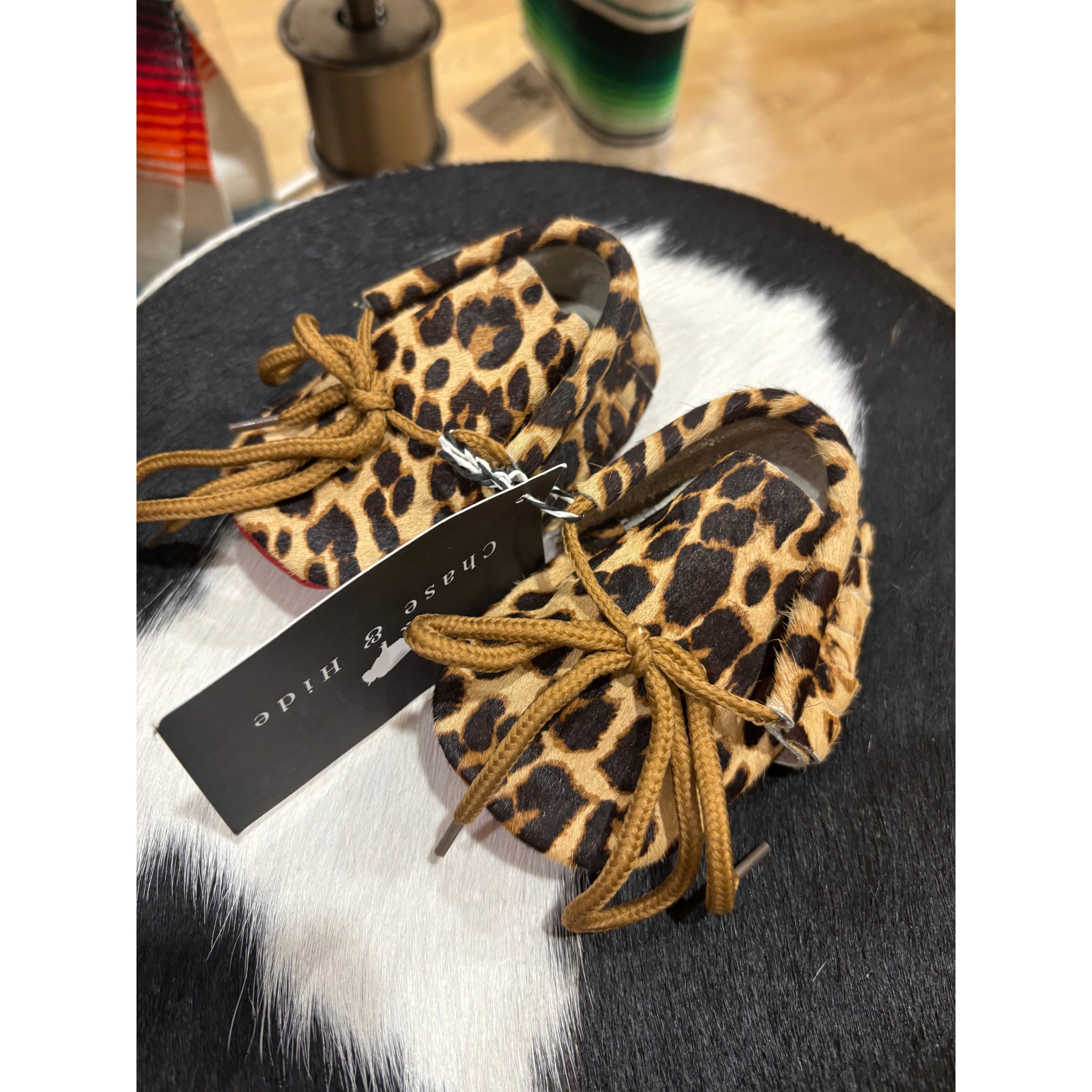 Leather Baby Booties