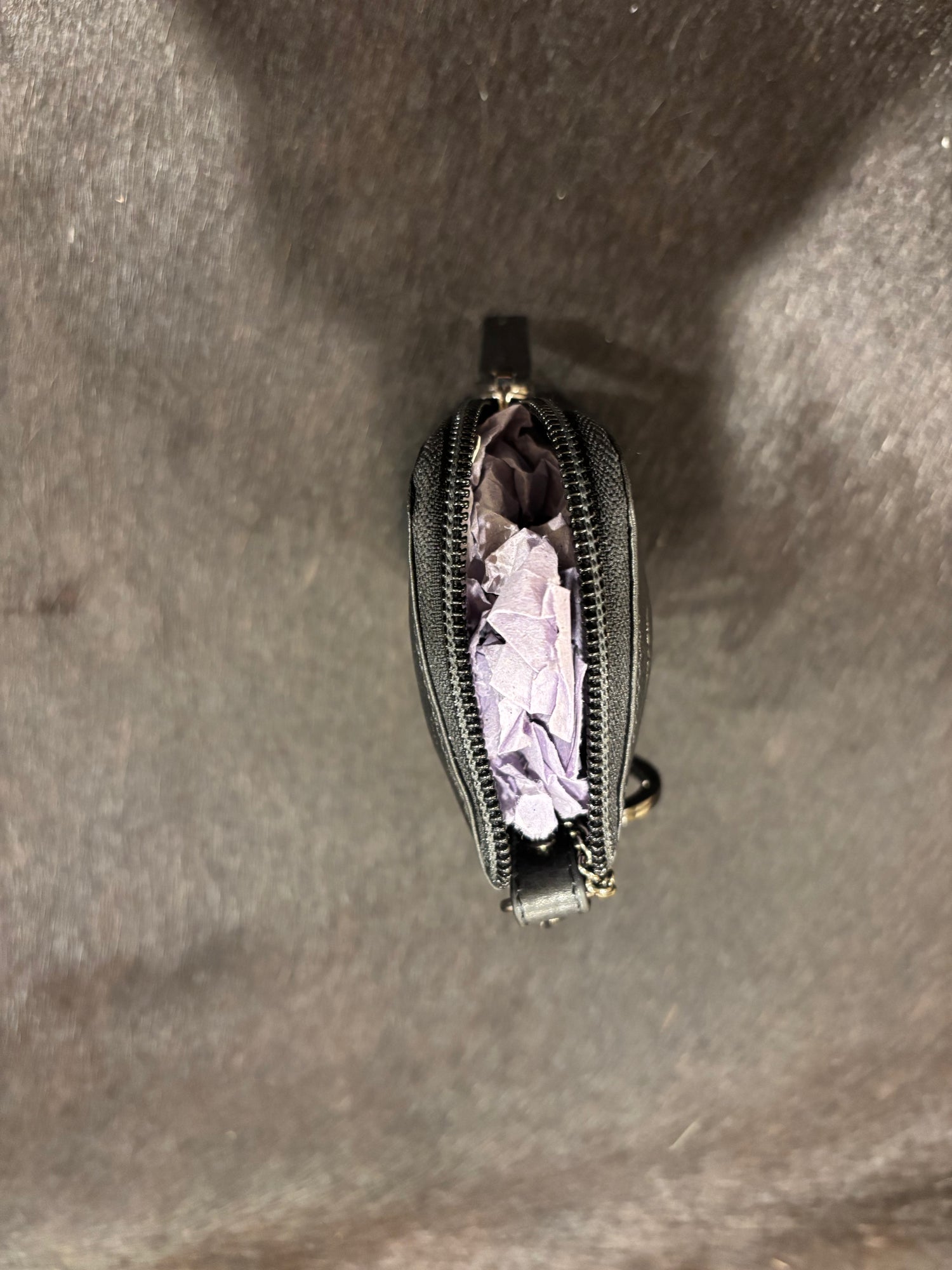 Vintage Leather Coin/Money Keychain 3116