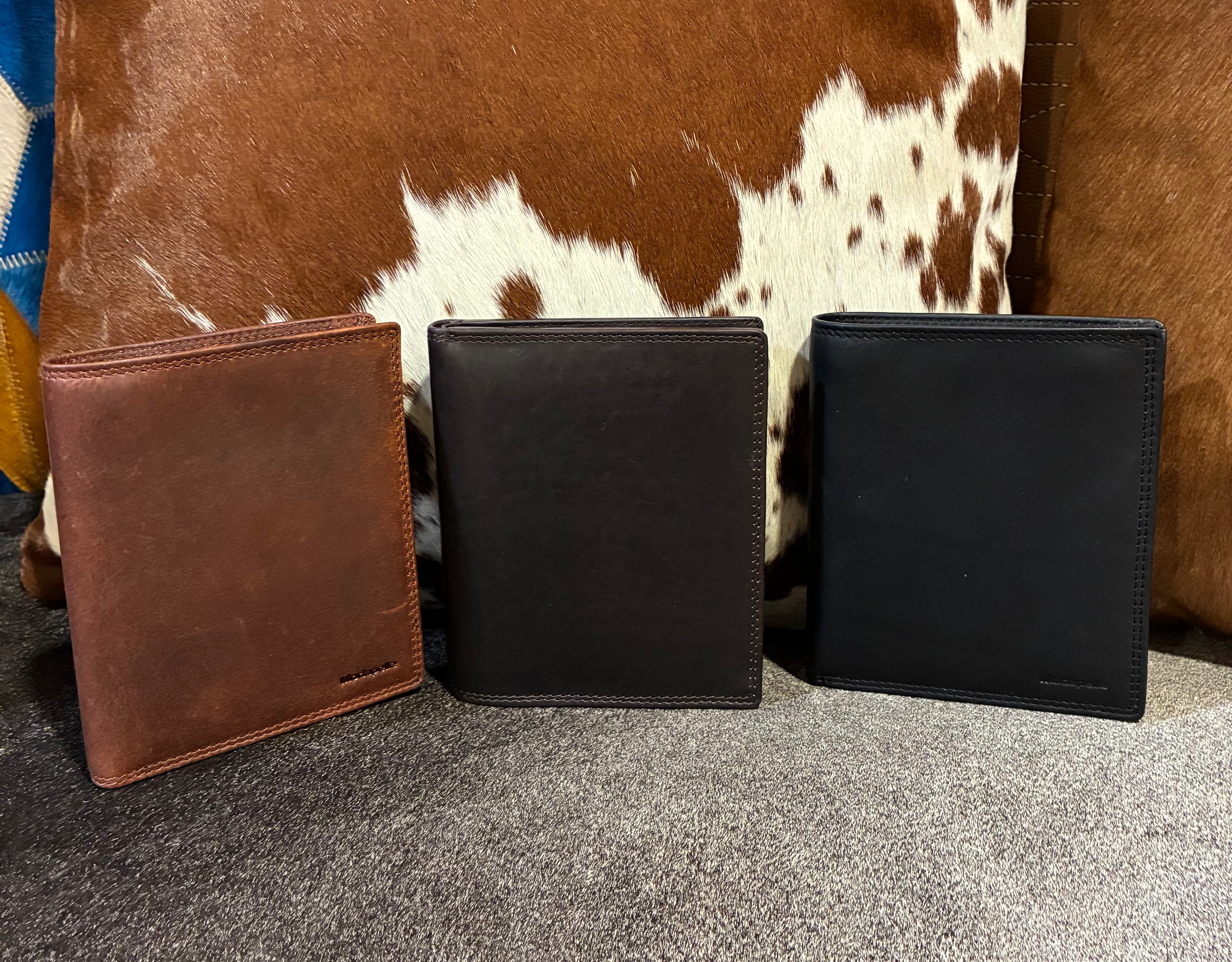Vintage Mens Leather Coat Wallet