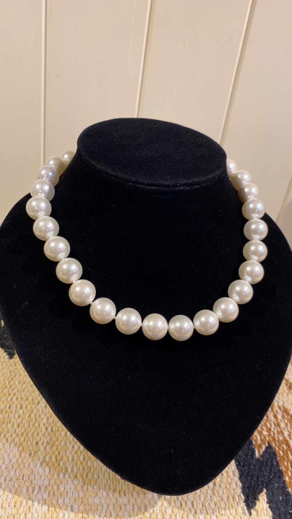 Faux Pearl Necklace