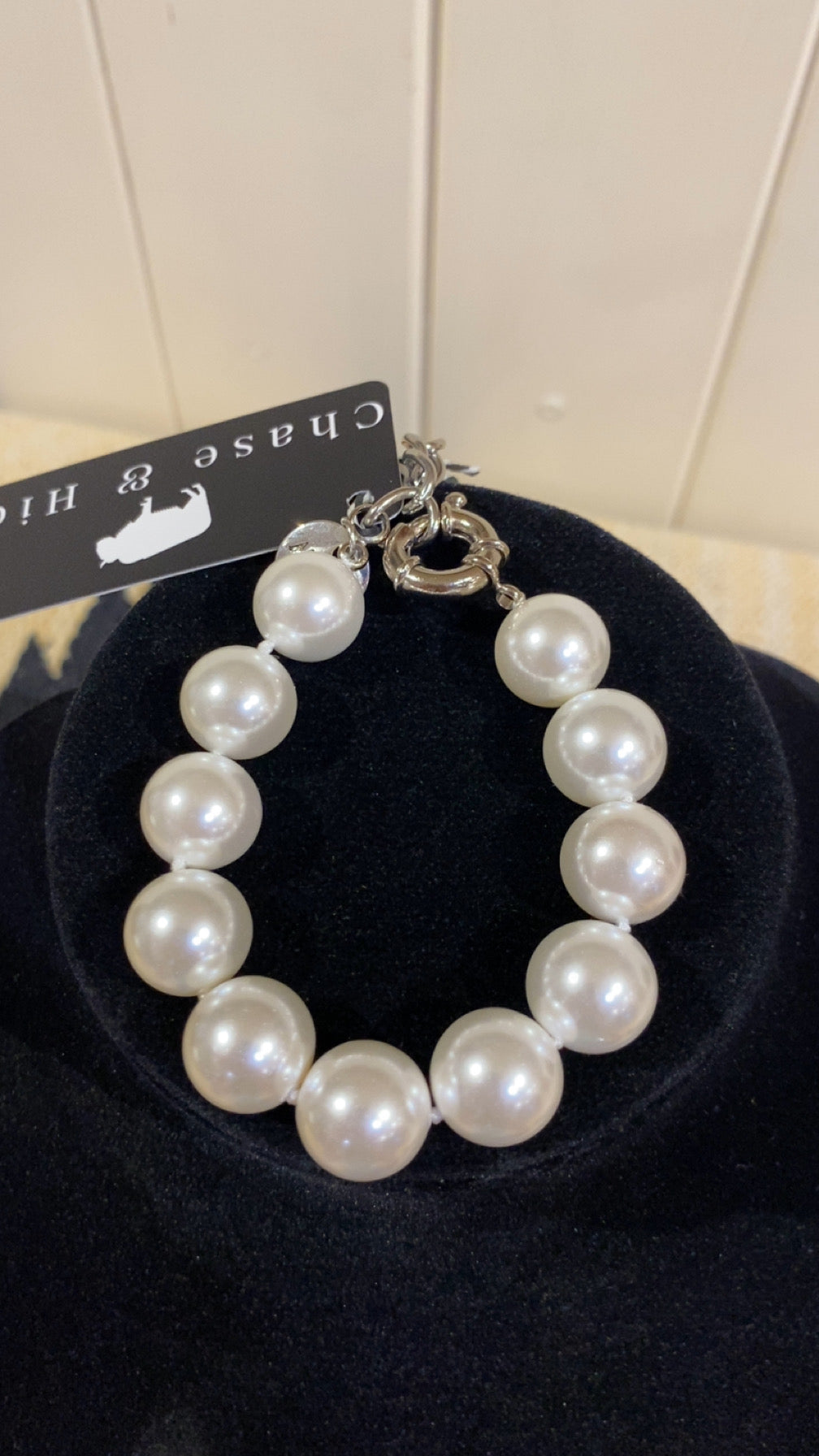 Faux Pearl Bracelet
