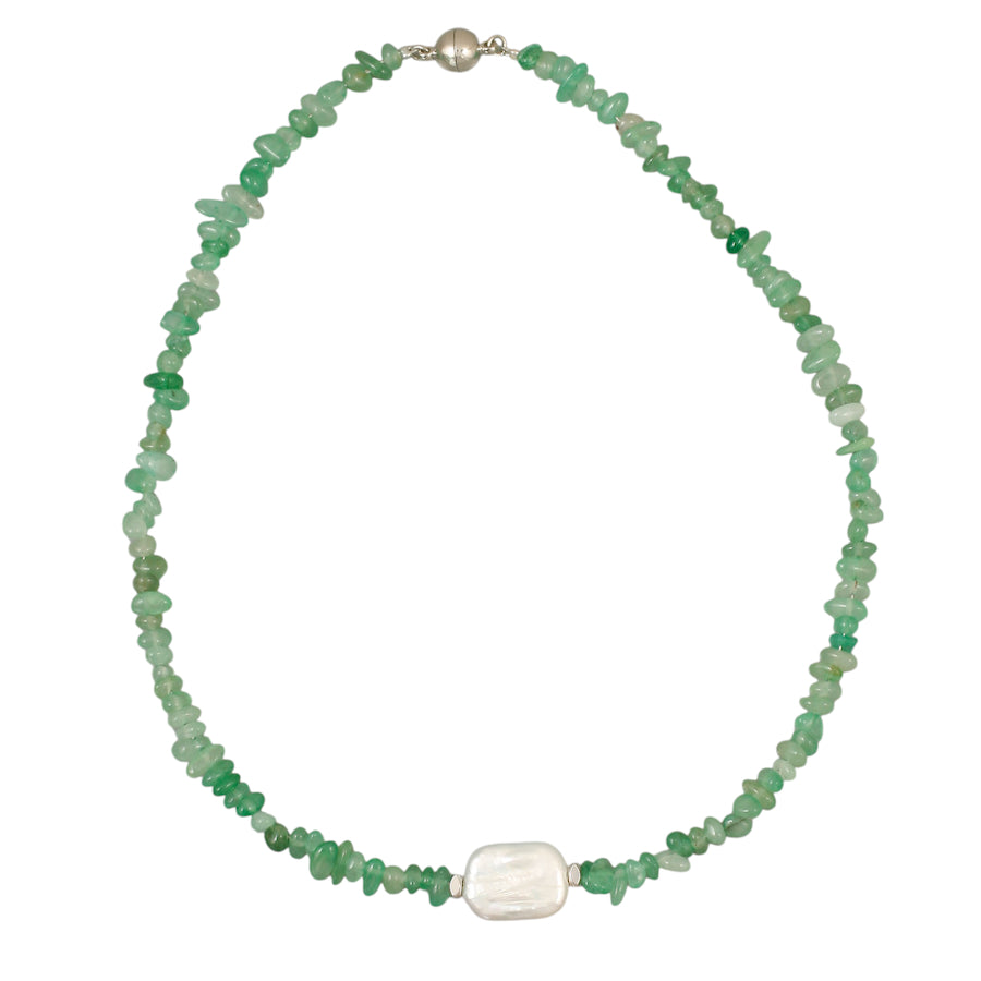 Jade & Pearl Necklace