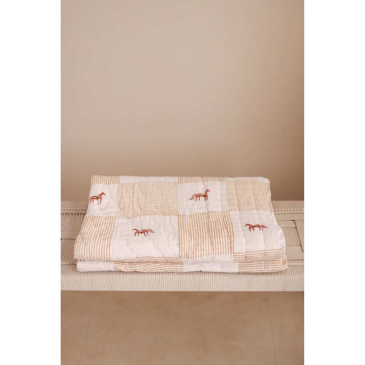 Pony Tales Baby Quilt Blanket