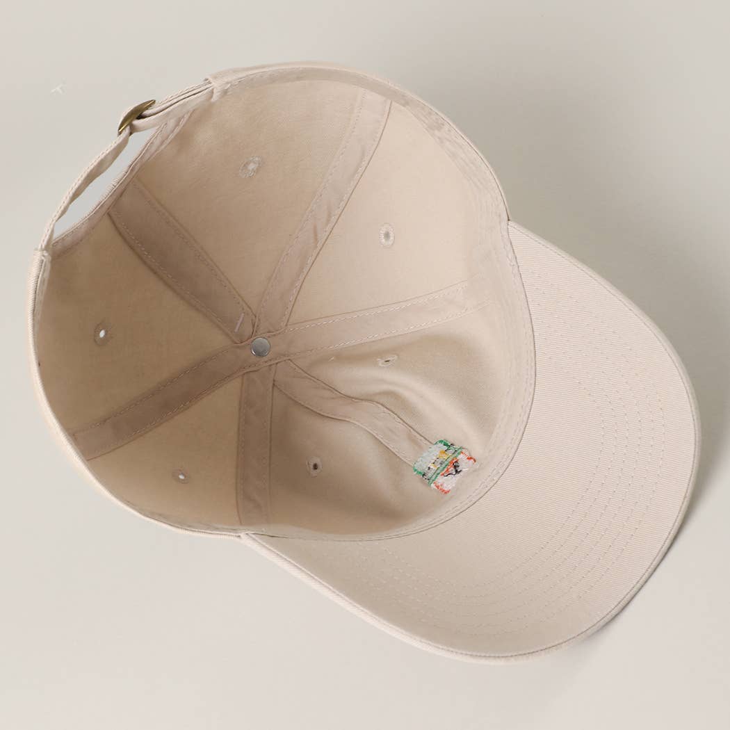 Mini Horseshoe Embroidery Baseball Cap
