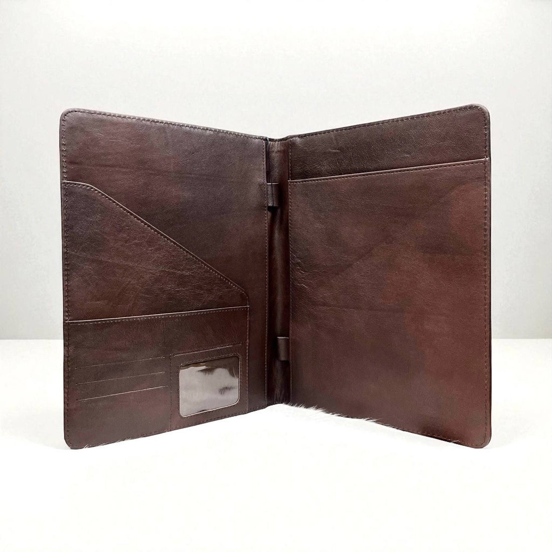 Horse rider tooled leather folder