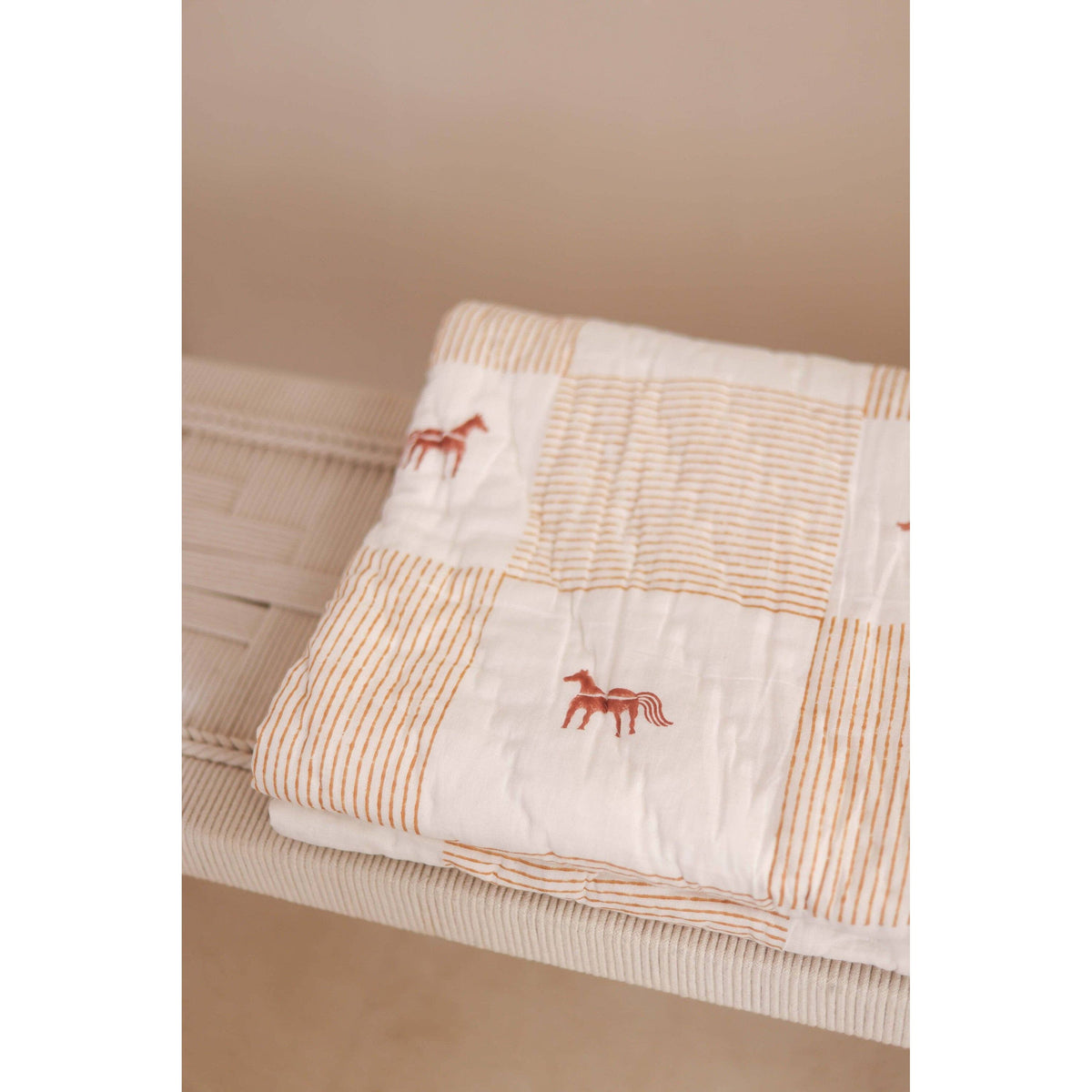 Pony Tales Baby Quilt Blanket