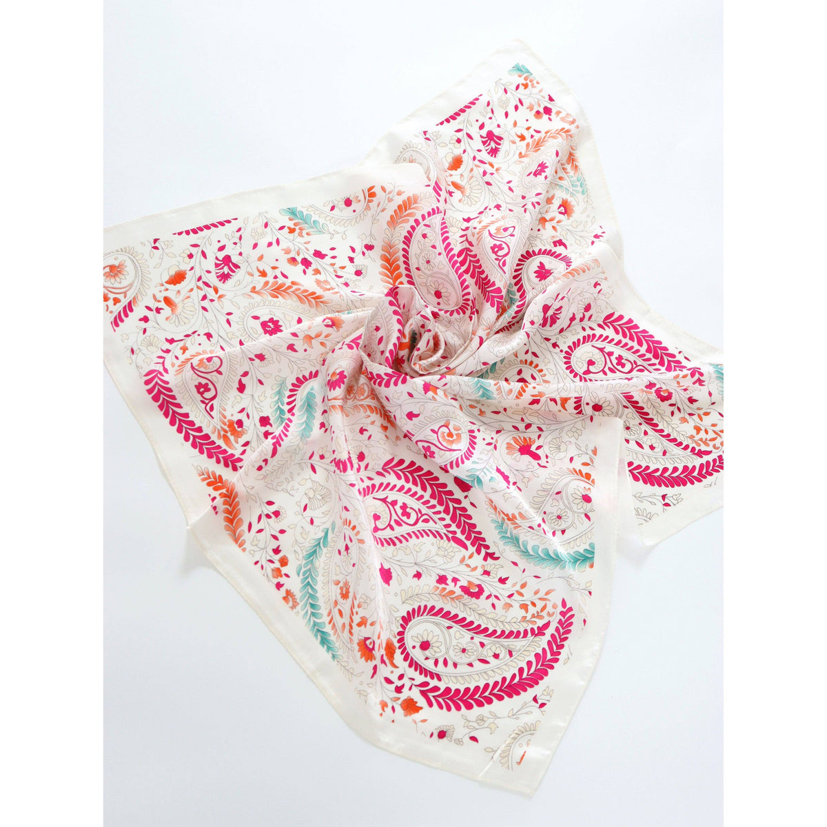 Camile Patterned Bandana Scarf