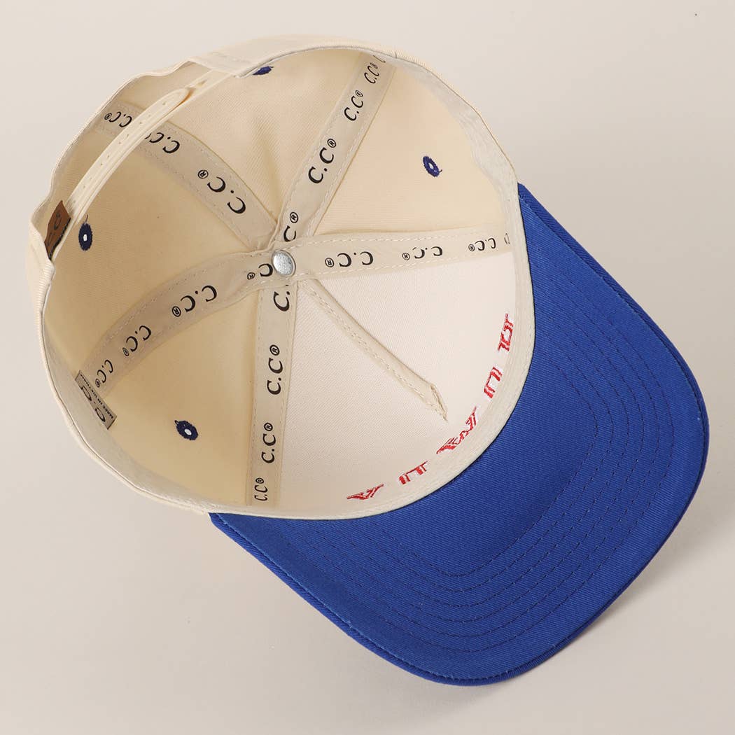 HOWDY 3D Letter Embroidered Two-Tone Trucker Hat