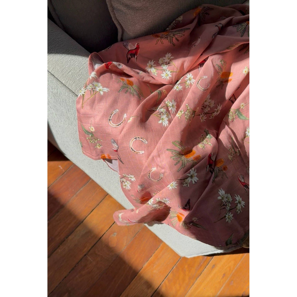 Dusty Galah Baby Swaddle