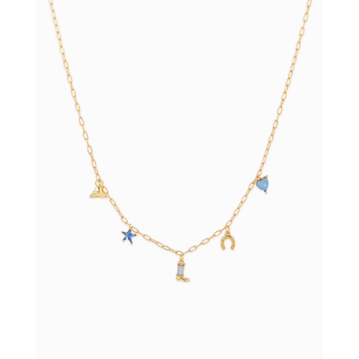 Pastel Champagne Color Western Necklace