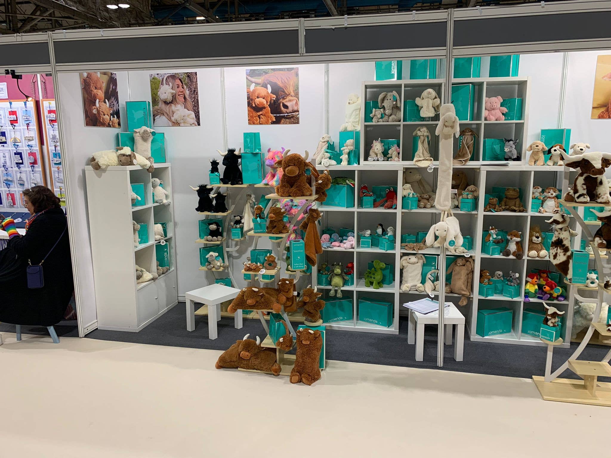 Horny Highland Cow Plush Brown Medium Soft Toy - 23cm