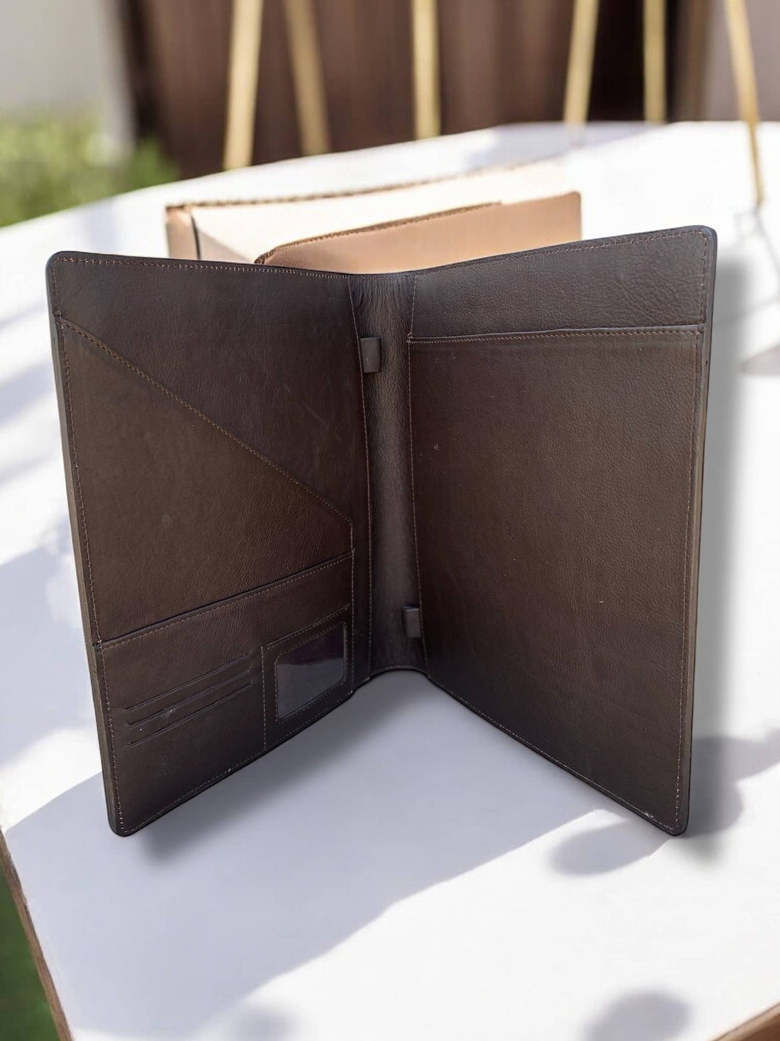 All Tooled Leather Bear Planner