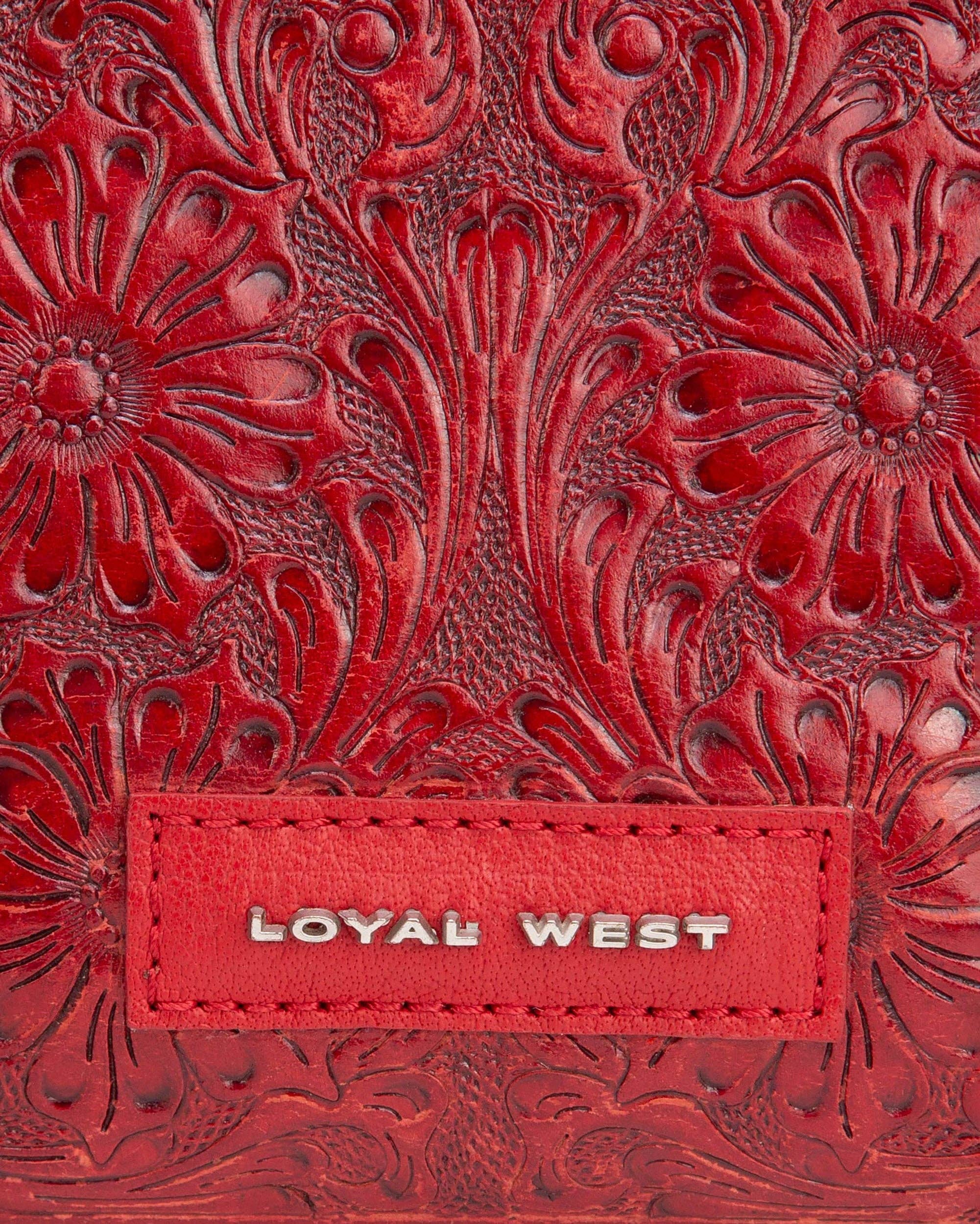 Alma Medium Handbag Red