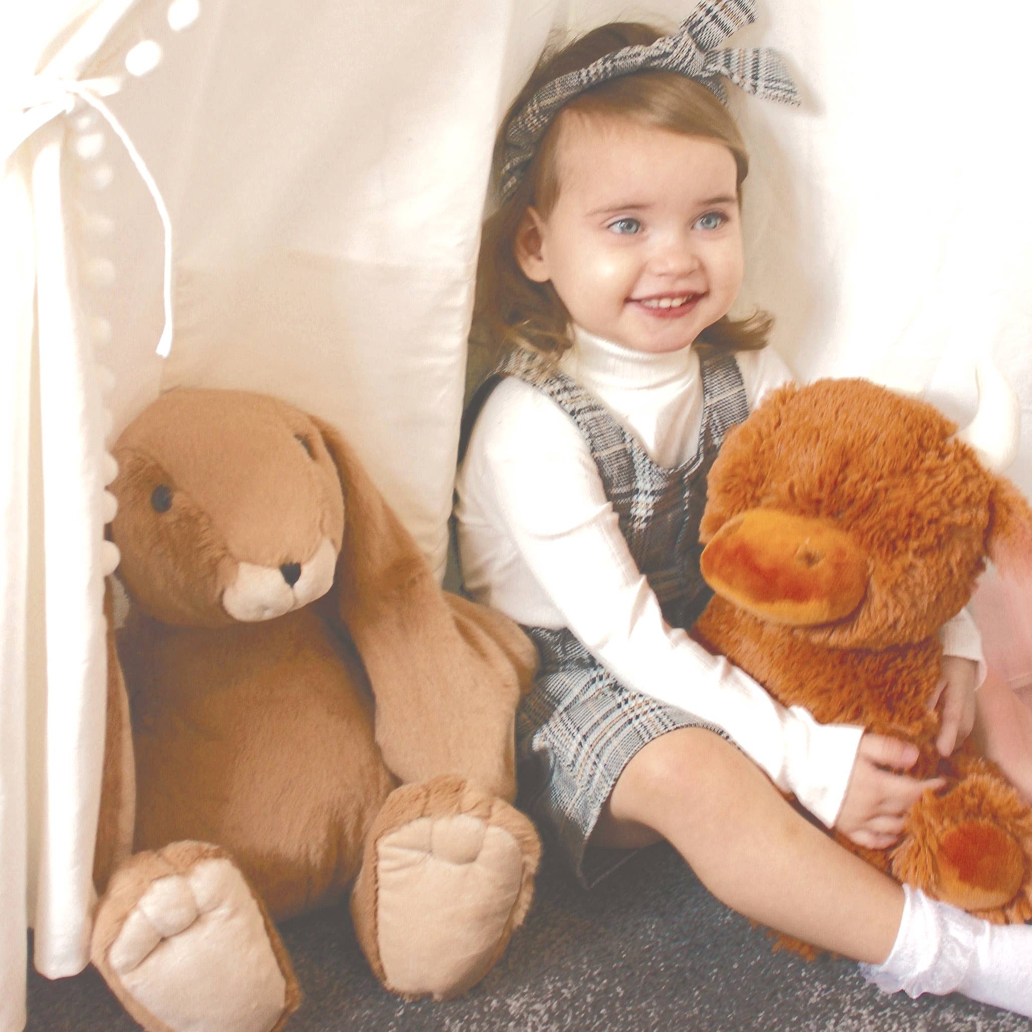 Highland Cow Plush Baby Toy Large Stuffed Cow 30cm