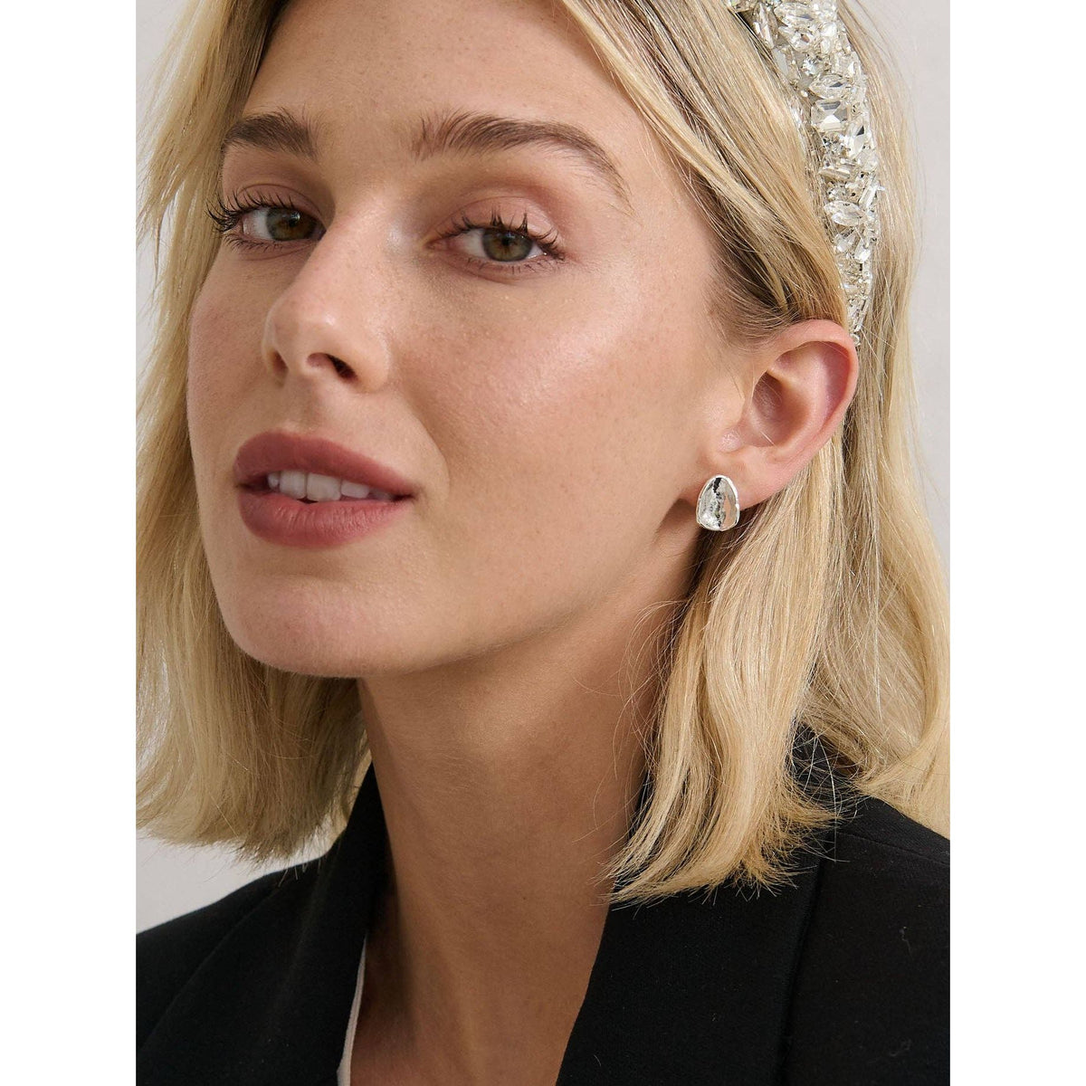 Mirage Sterling Silver Plated Earrings