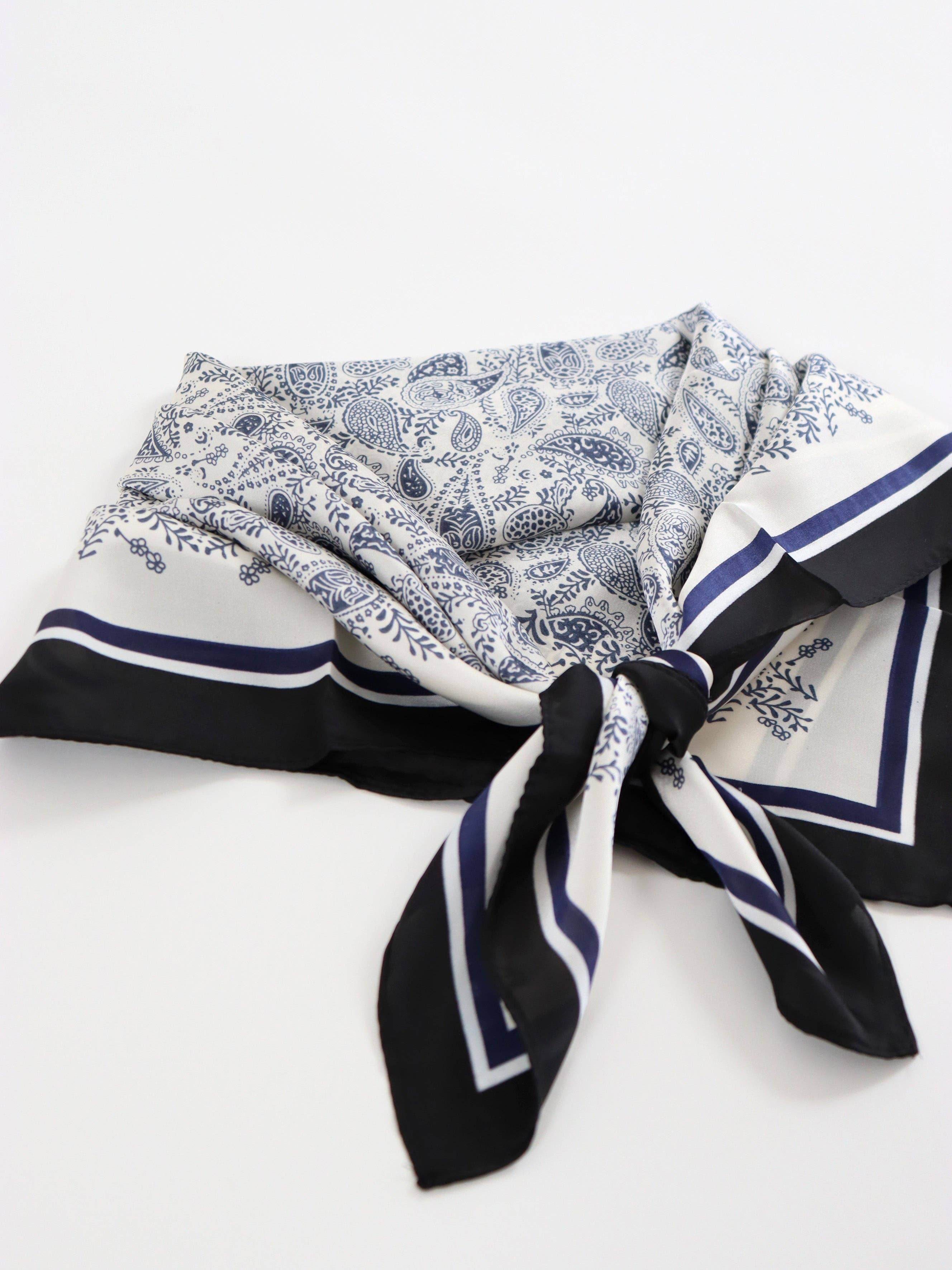 Freya Paisley Bandana Scarf