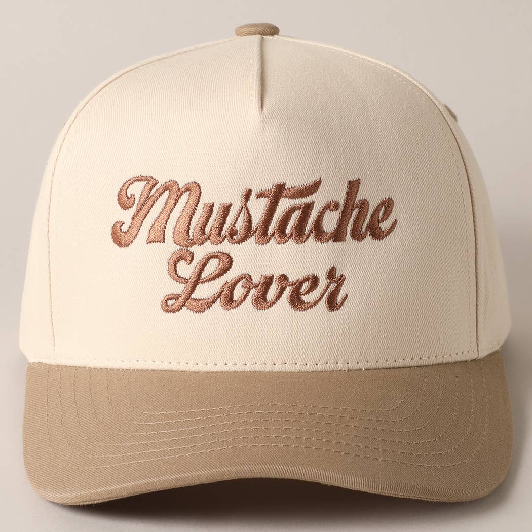 Mustache Lover Two Tone Trucker Hat