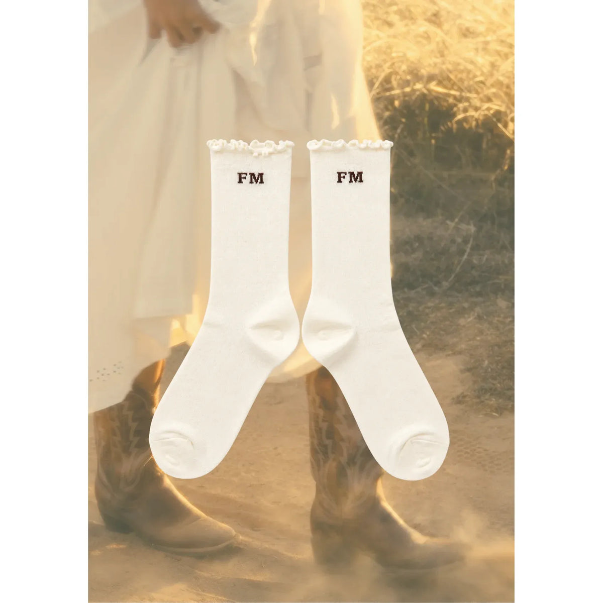 Frill Socks Far Mer