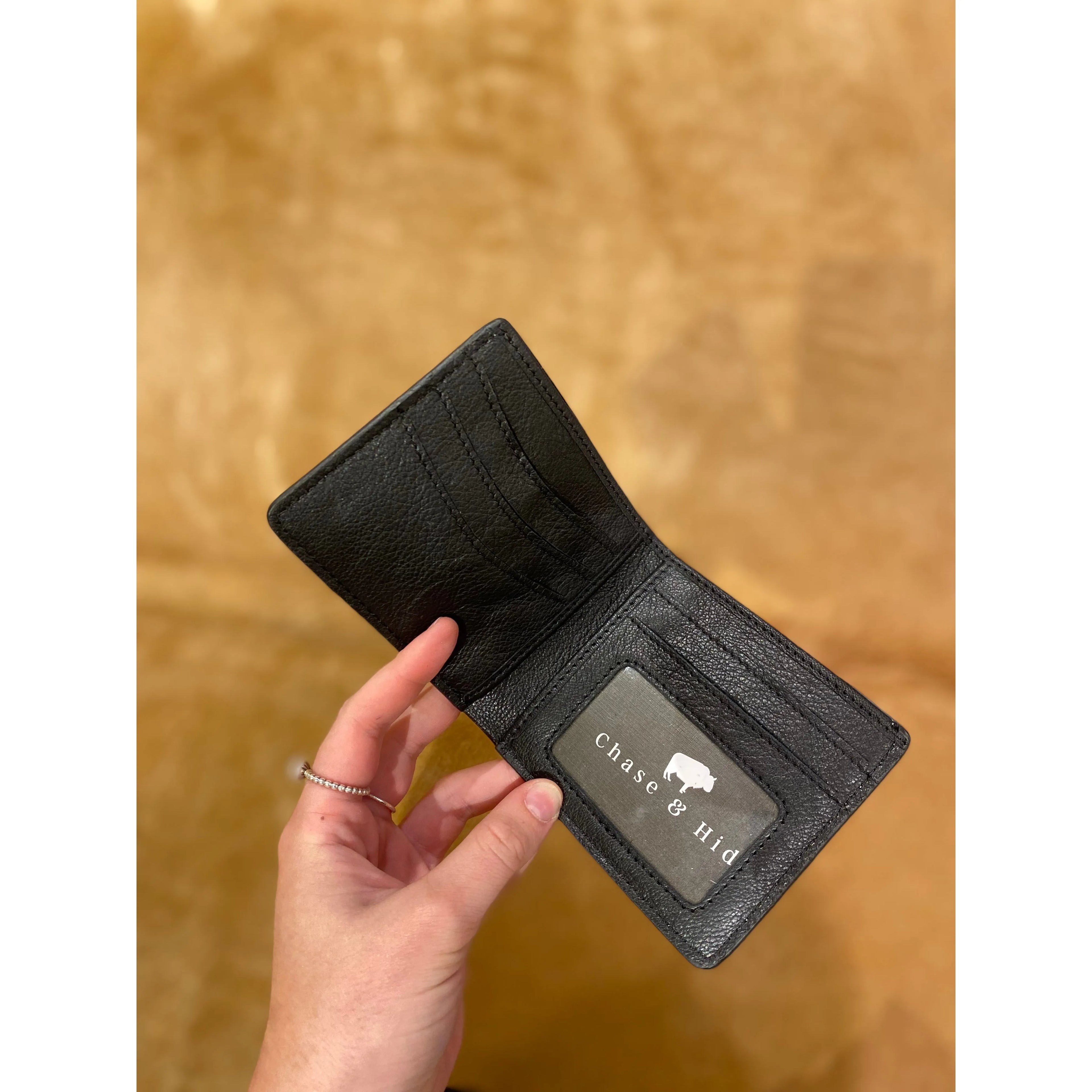 Tooled Leather Wallet
