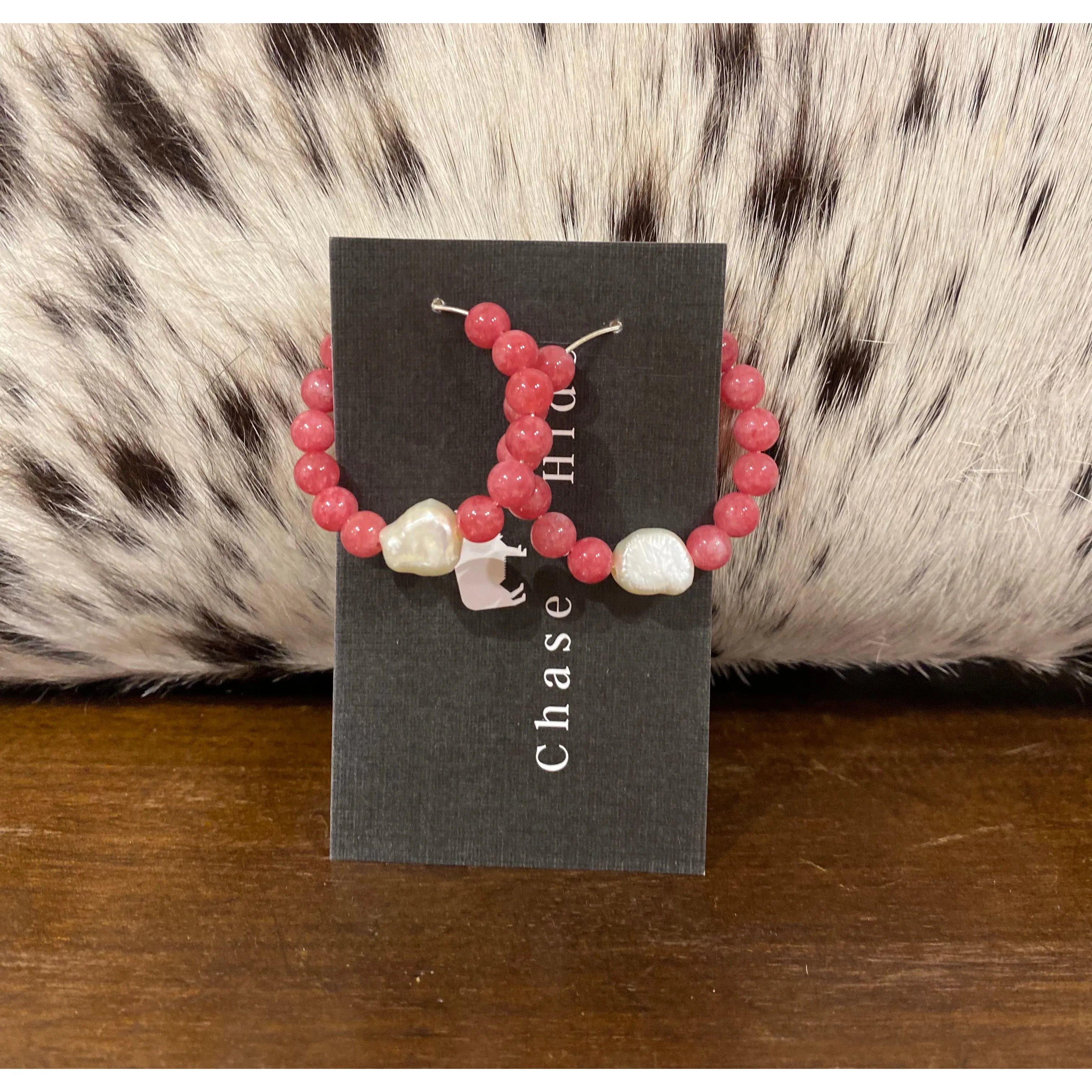 Baroque Freshwater Pearls with Jade Hoops