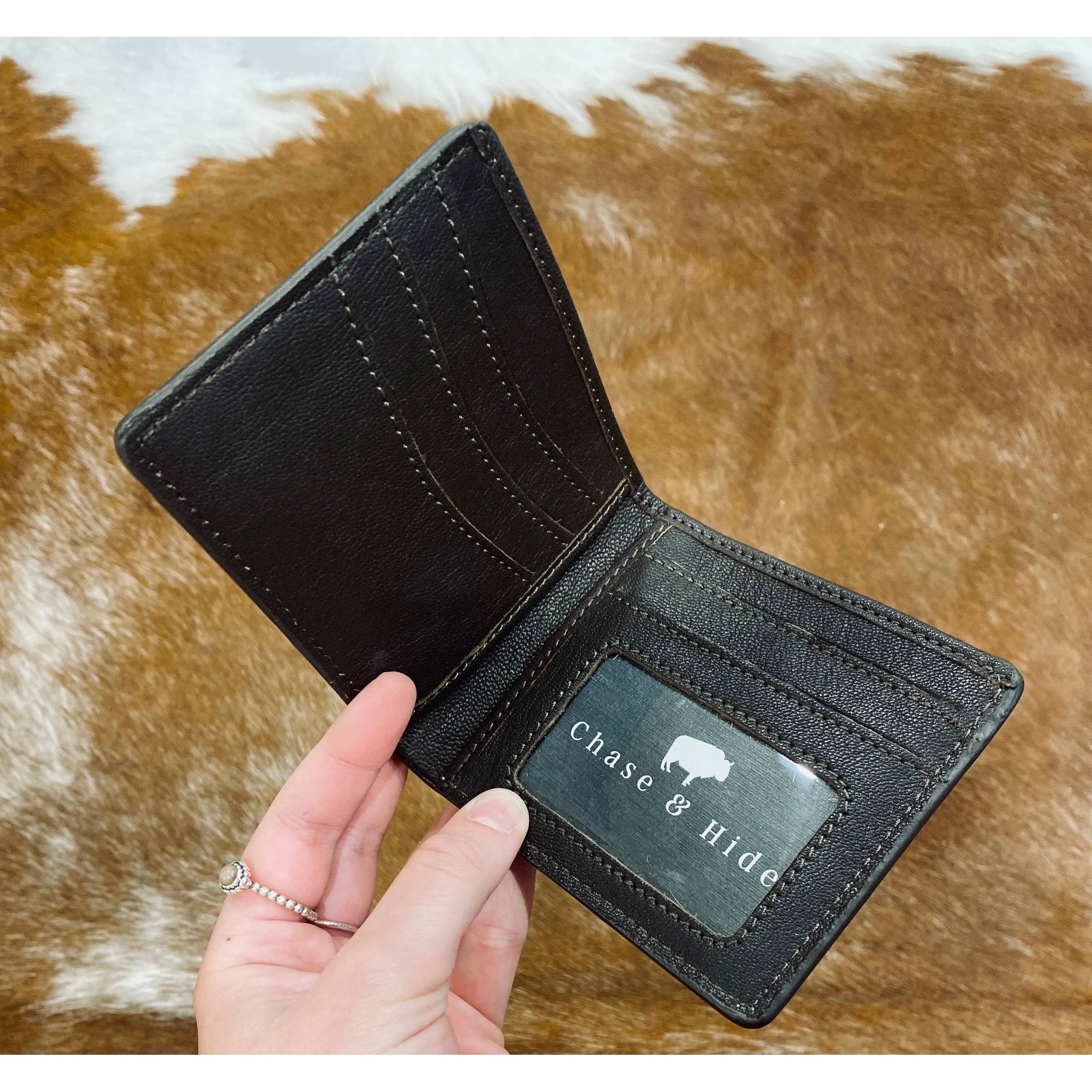 Tooled Leather Wallet
