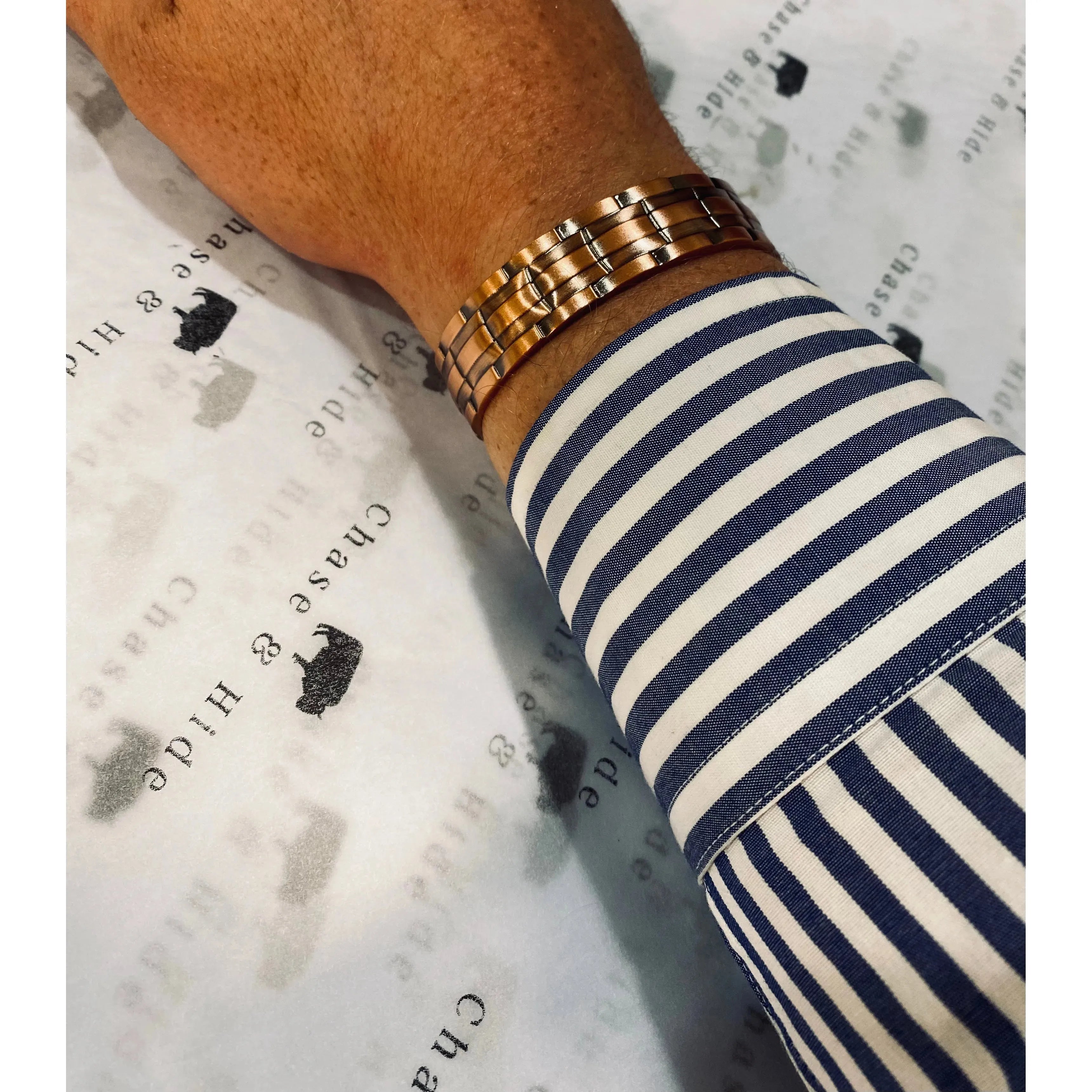 Copper Band Chain