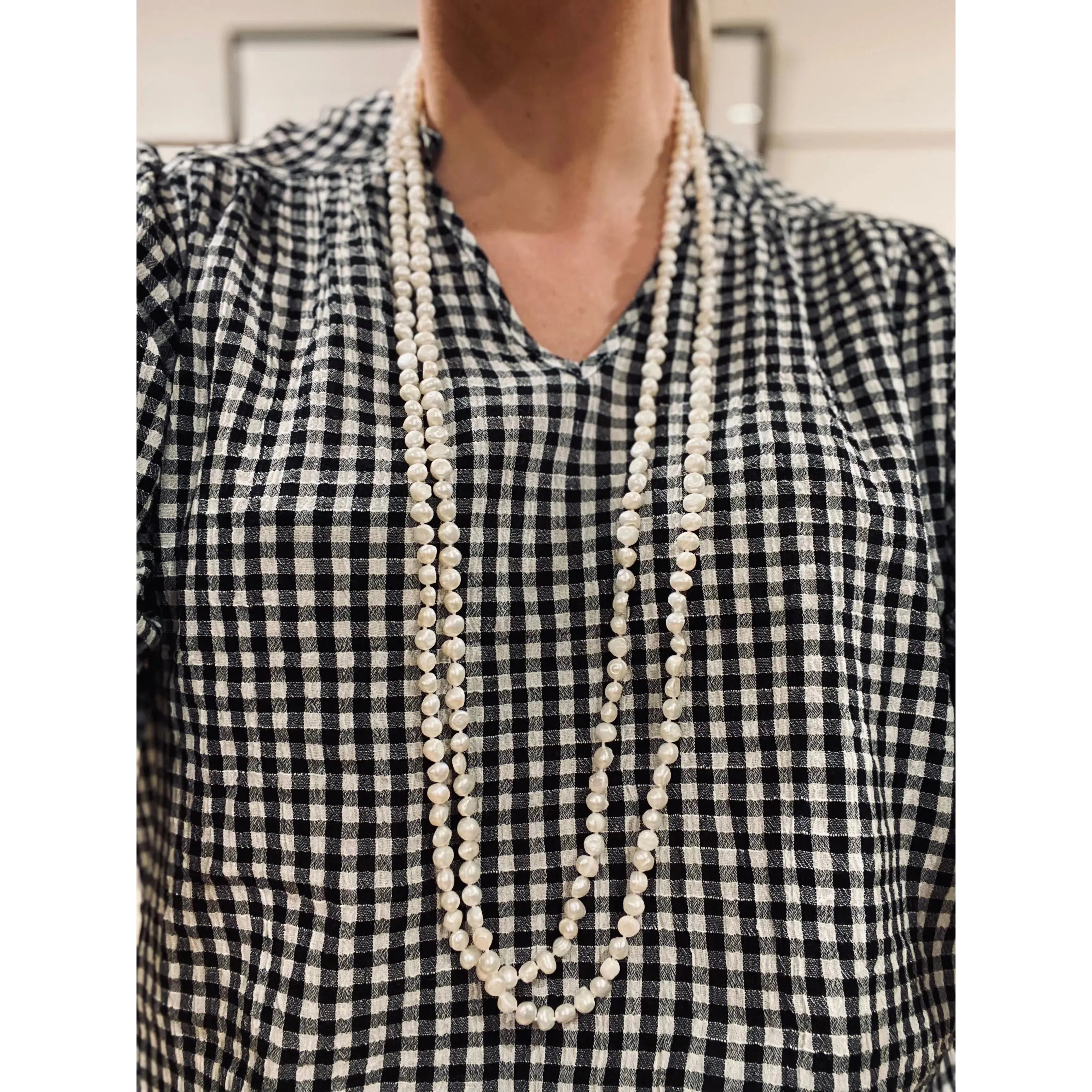 Natural Baroque Freshwater Pearl Necklace