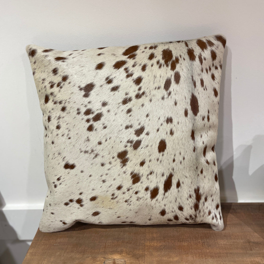 Hide and leather Cushion