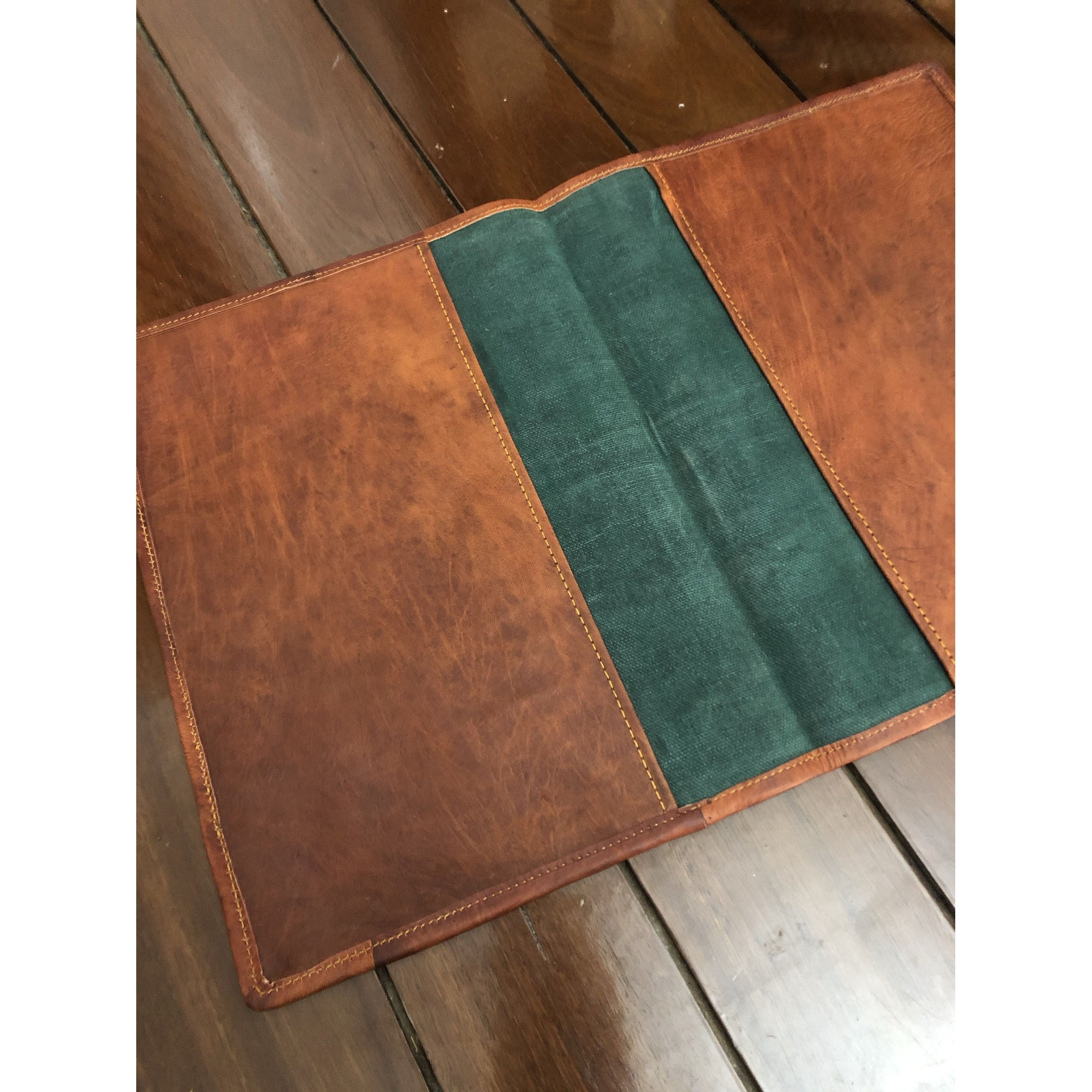 Leather A4 book / diary cover