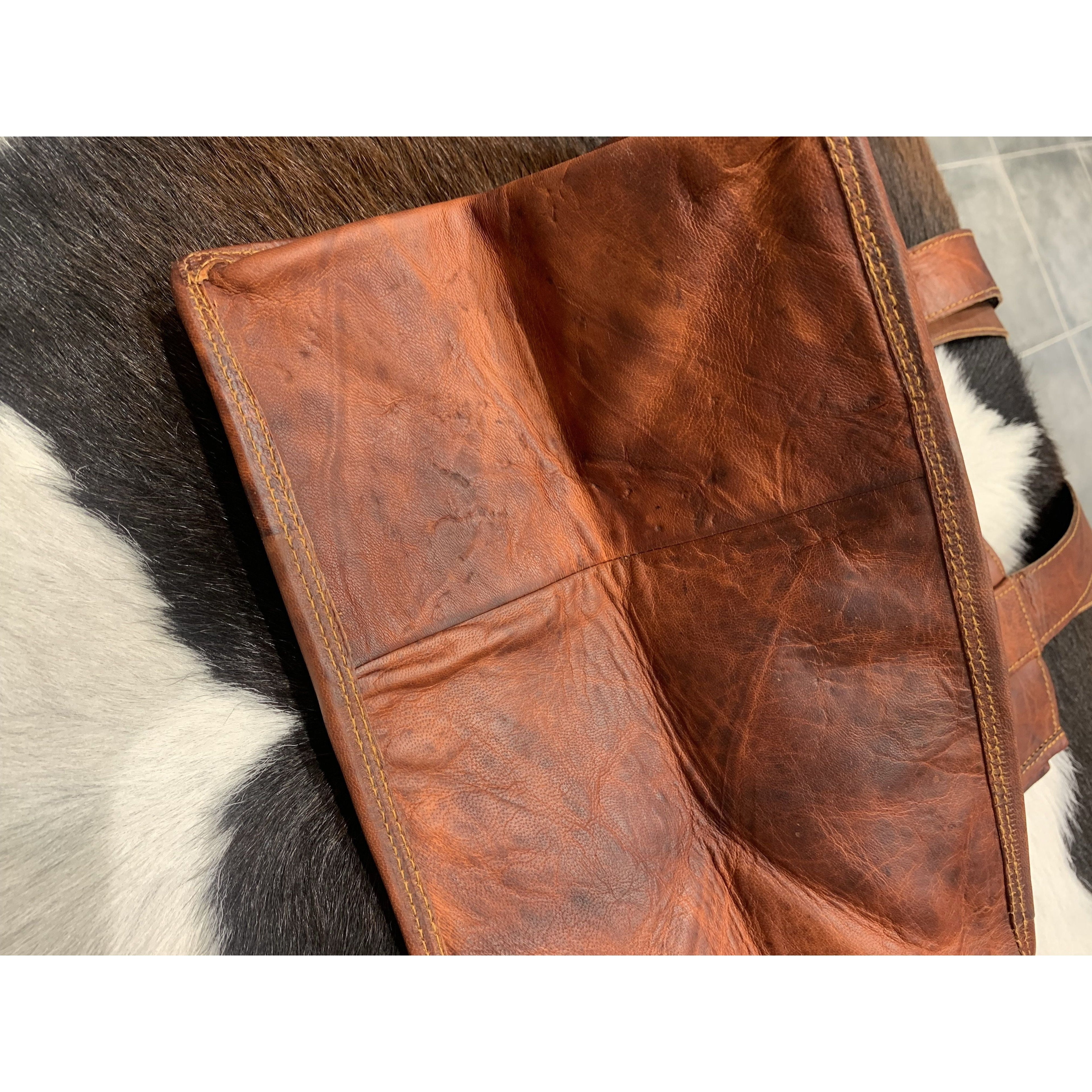 Leather Shopper