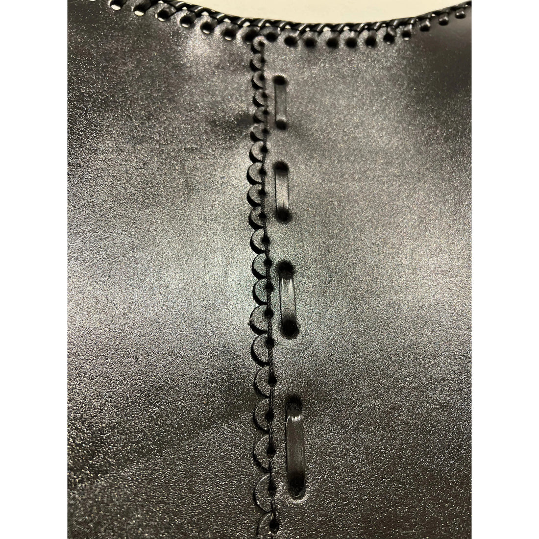 Black Leather Butterfly Chair