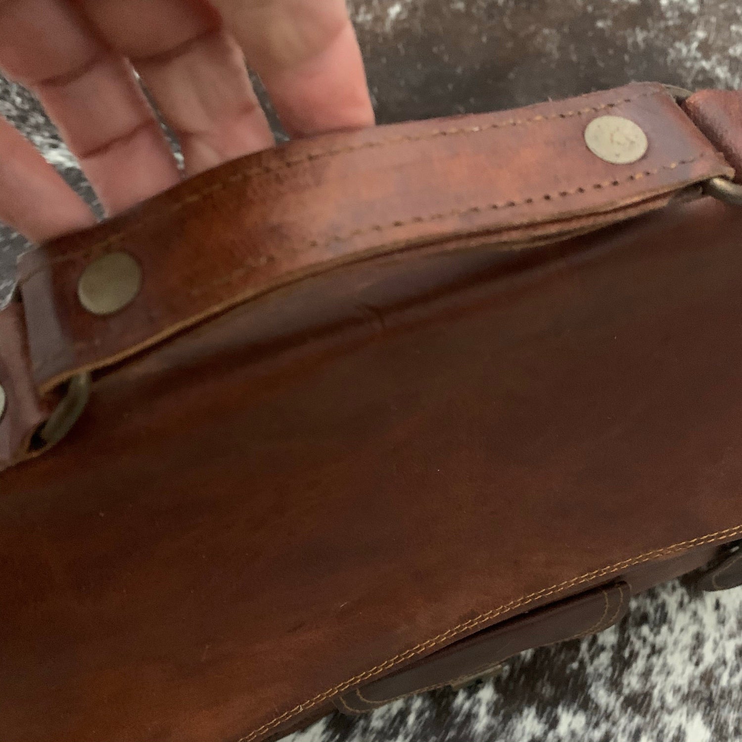 Laptop satchel 15” (without outside pocket “)