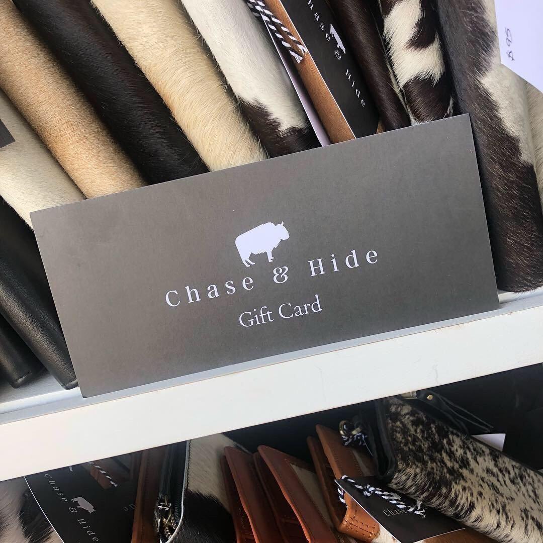 Chase & Hide Gift Voucher